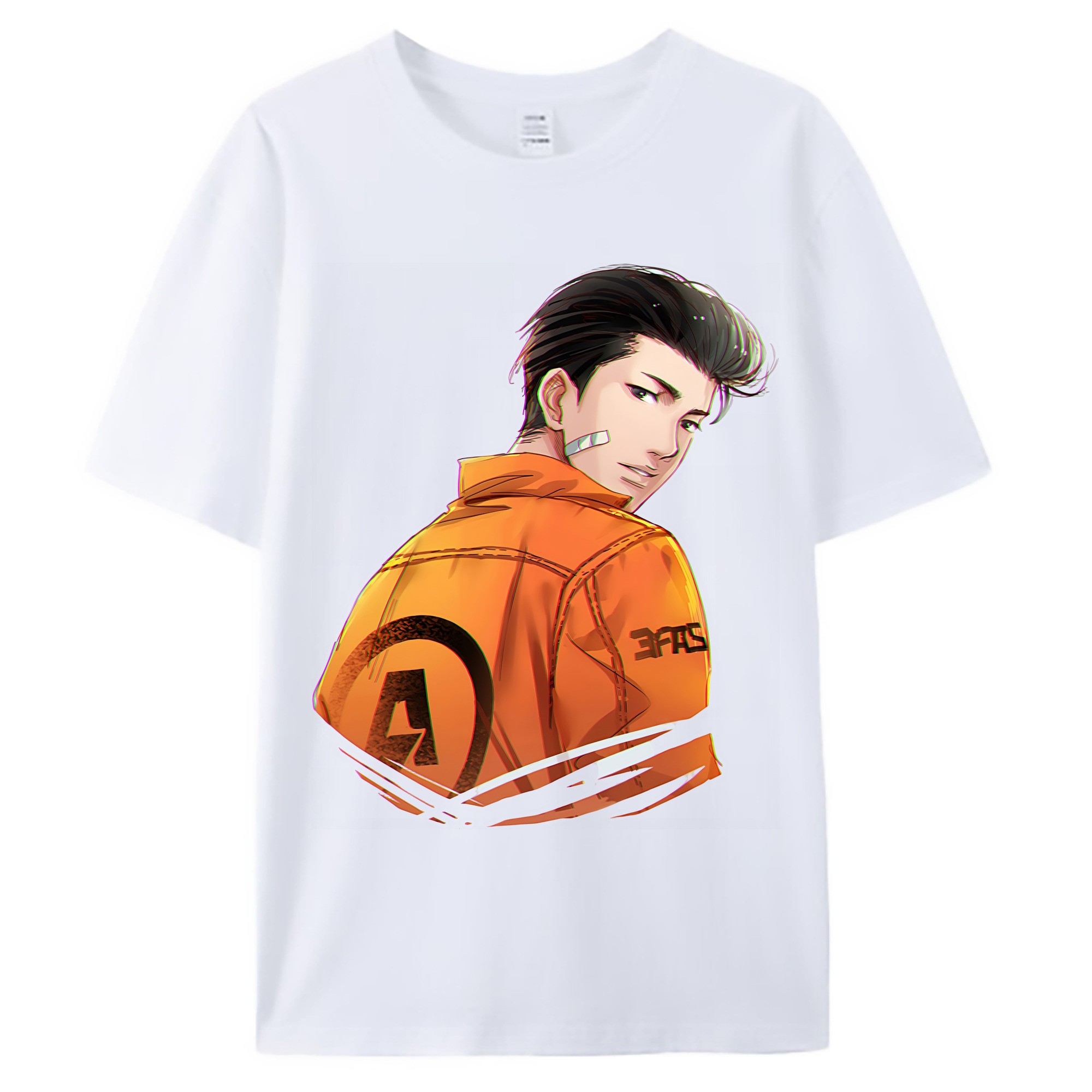 （画像用） SLAM DUNK／スラムダンク 綿100％ メンズ半袖Tシャツ｜肌触りやわらか＆通気性