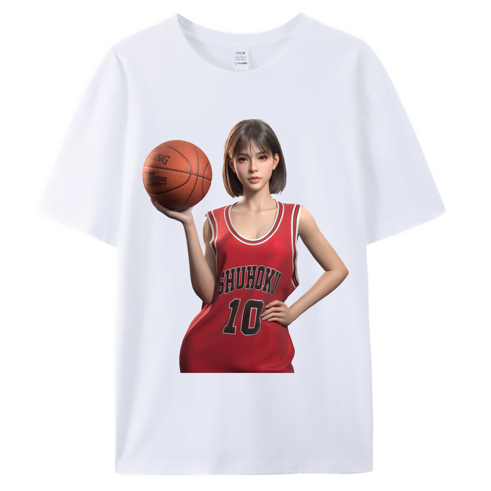 （画像用） SLAM DUNK／スラムダンク 綿100％ メンズ半袖Tシャツ｜肌触りやわらか＆通気性