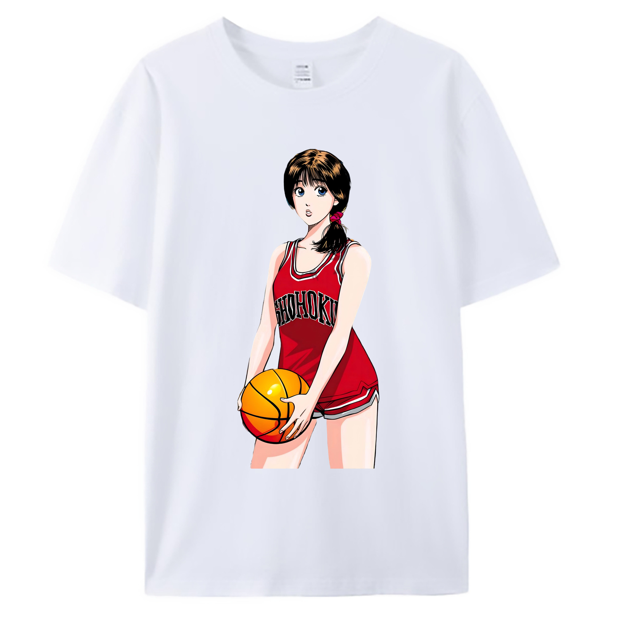 （画像用） SLAM DUNK／スラムダンク 綿100％ メンズ半袖Tシャツ｜肌触りやわらか＆通気性