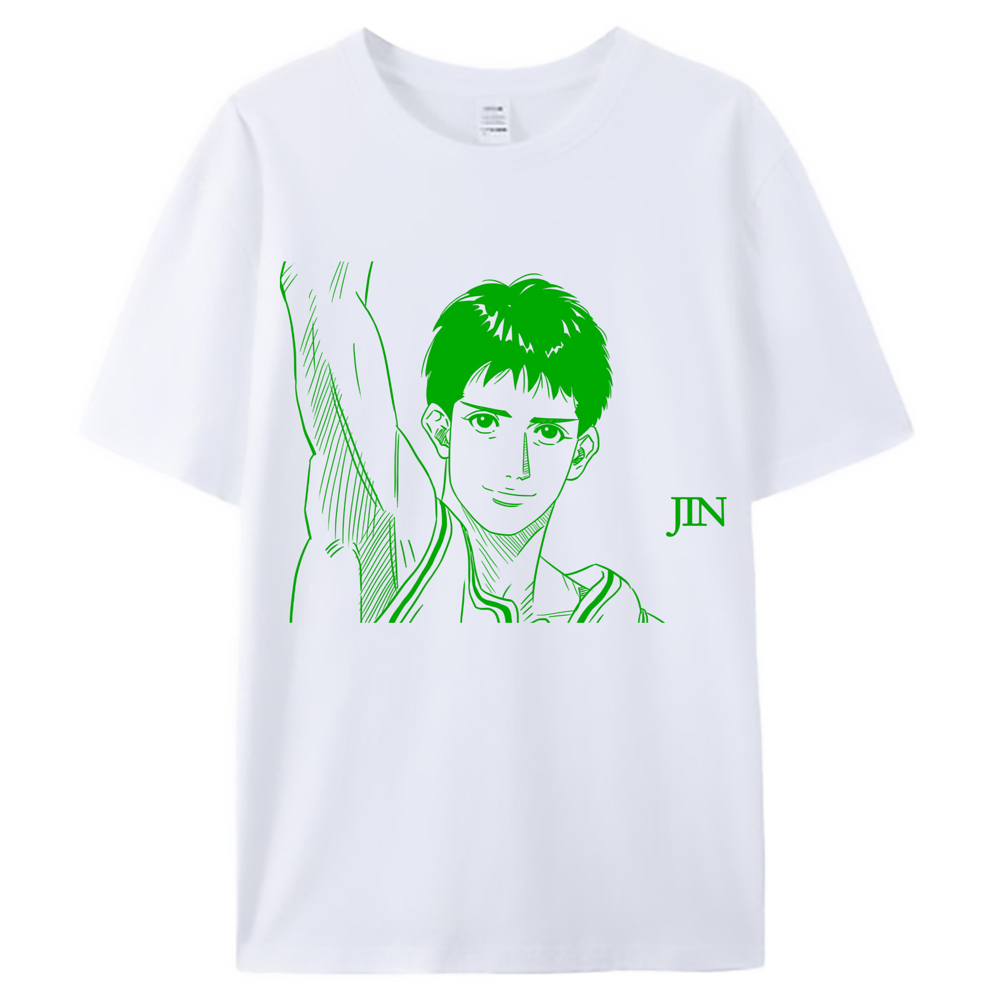 （画像用） SLAM DUNK／スラムダンク 綿100％ メンズ半袖Tシャツ｜肌触りやわらか＆通気性