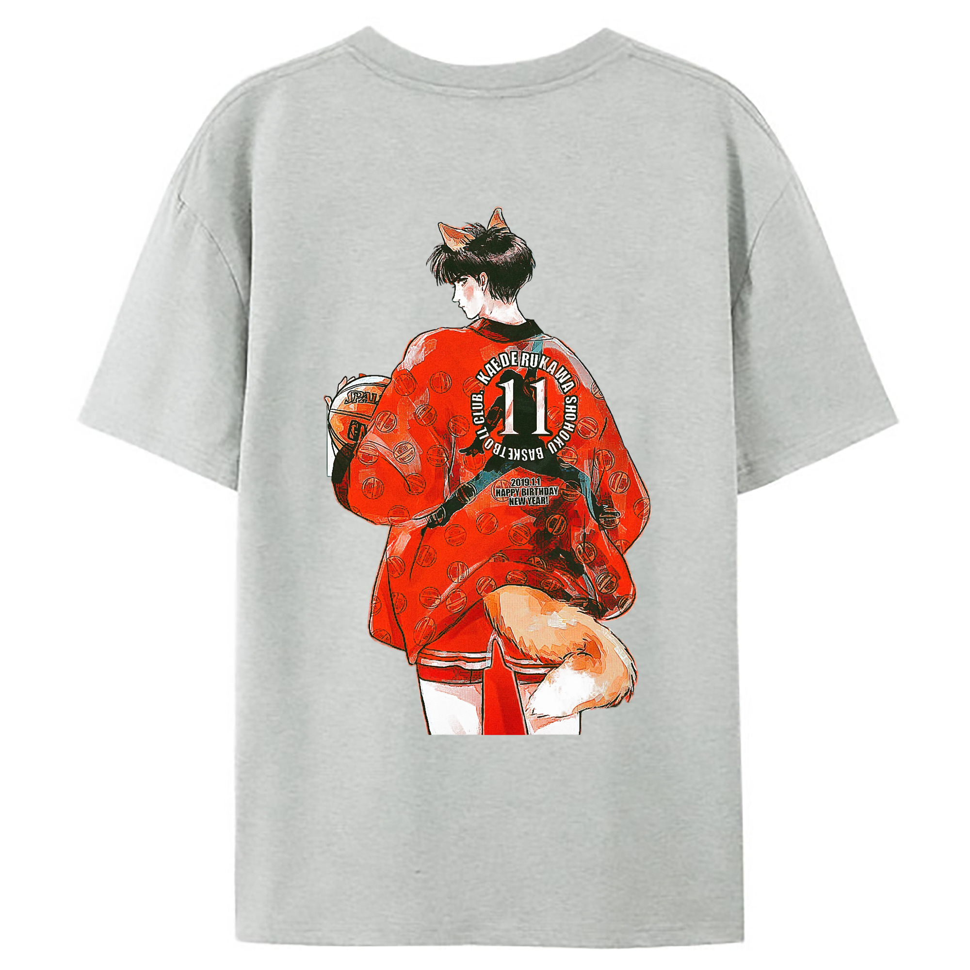 （画像用） SLAM DUNK／スラムダンク レディース半袖Tシャツ(バックプリント)