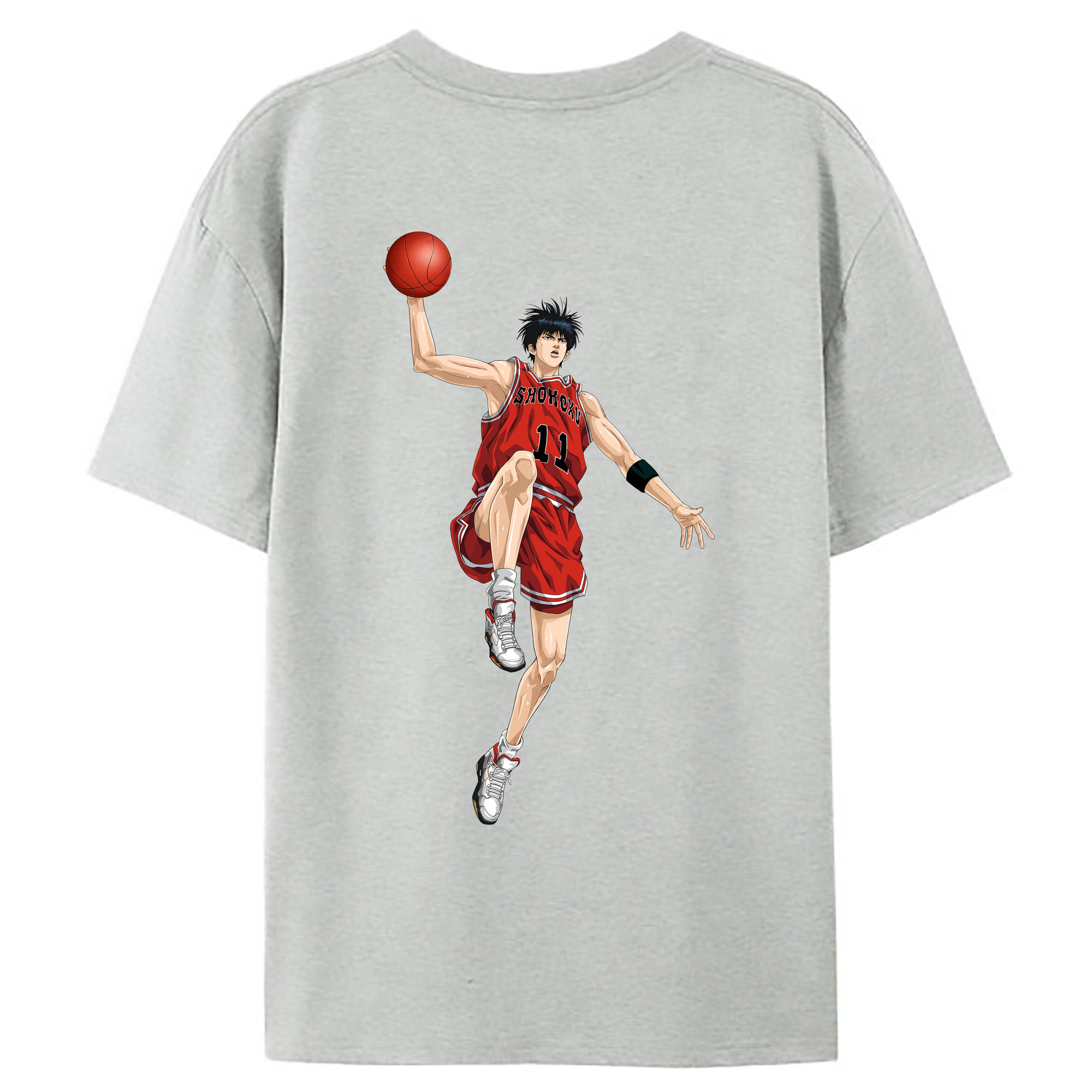 （画像用） SLAM DUNK／スラムダンク レディース半袖Tシャツ(バックプリント)
