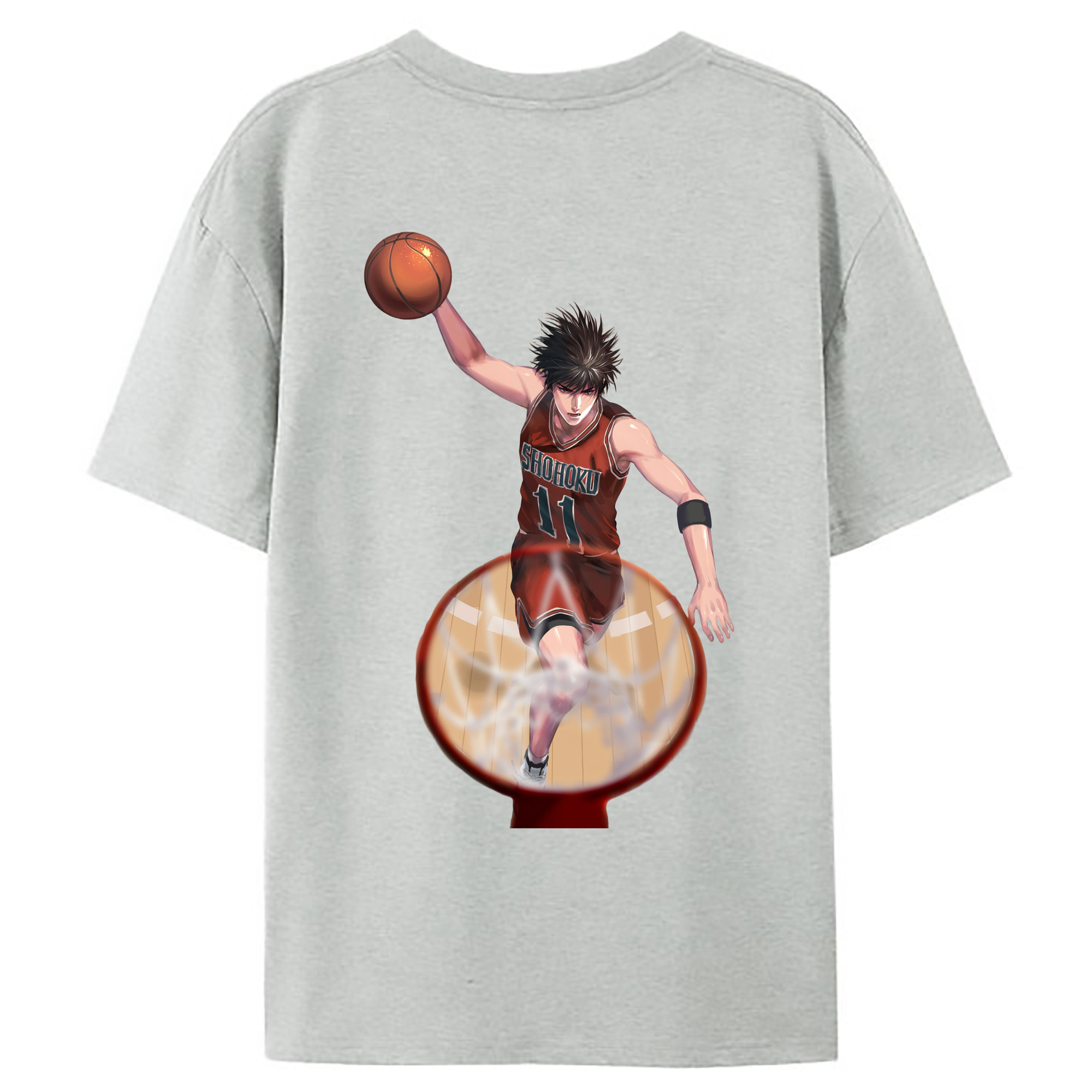 （画像用） SLAM DUNK／スラムダンク レディース半袖Tシャツ(バックプリント)