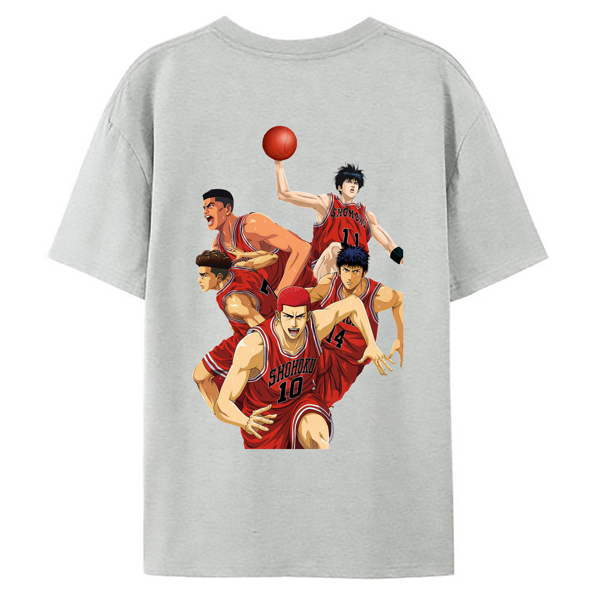 （画像用） SLAM DUNK／スラムダンク レディース半袖Tシャツ(バックプリント)