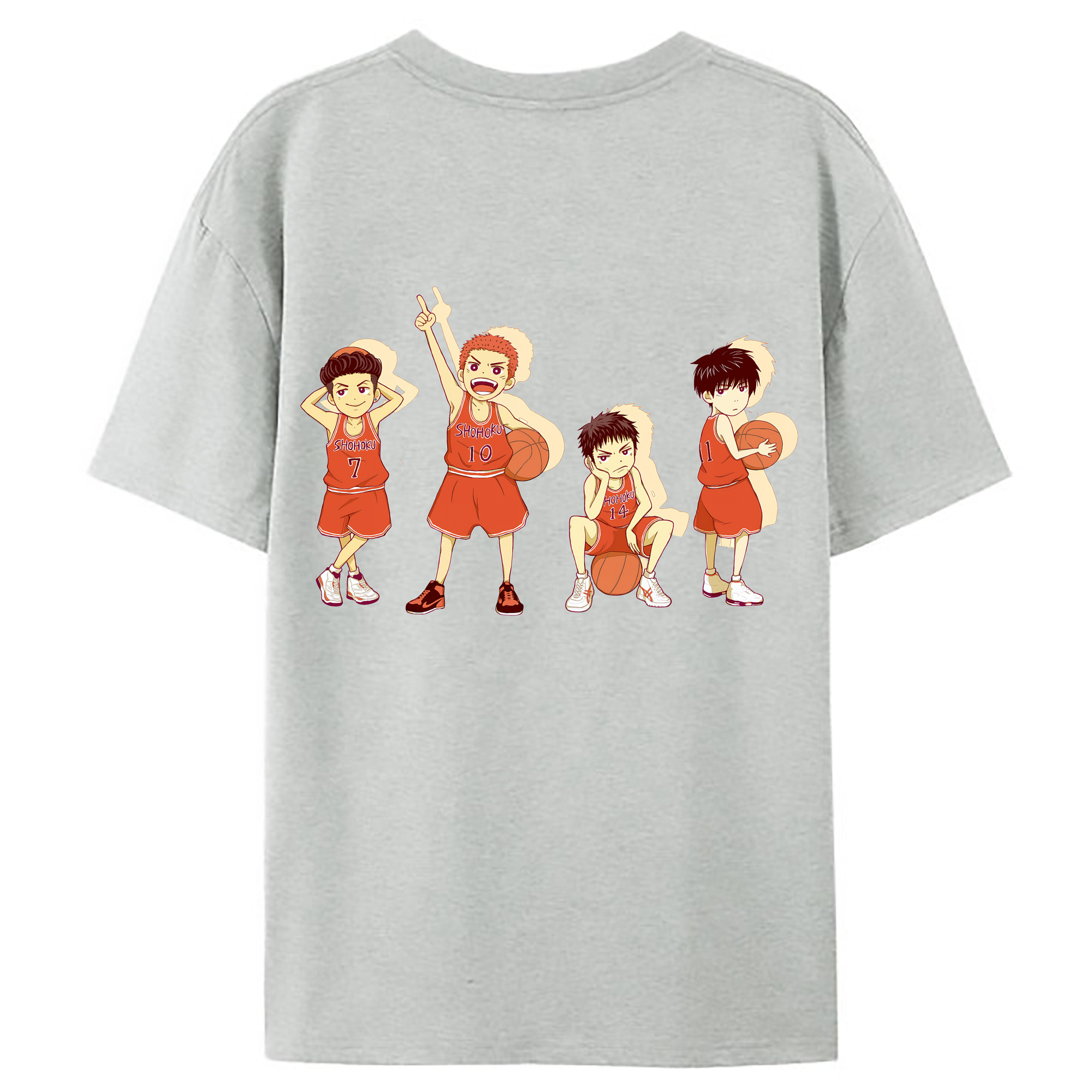 （画像用） SLAM DUNK／スラムダンク レディース半袖Tシャツ(バックプリント)