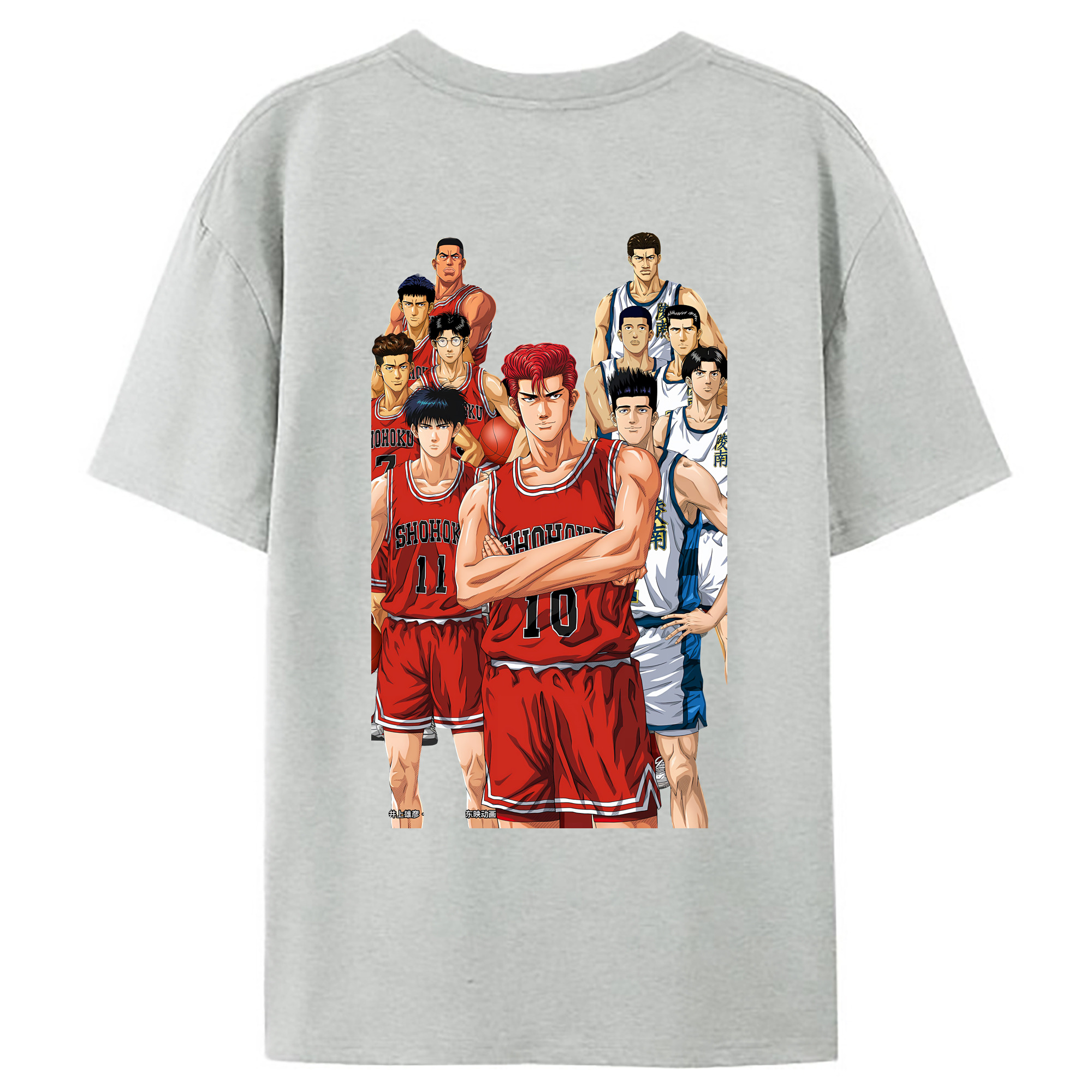 （画像用） SLAM DUNK／スラムダンク レディース半袖Tシャツ(バックプリント)