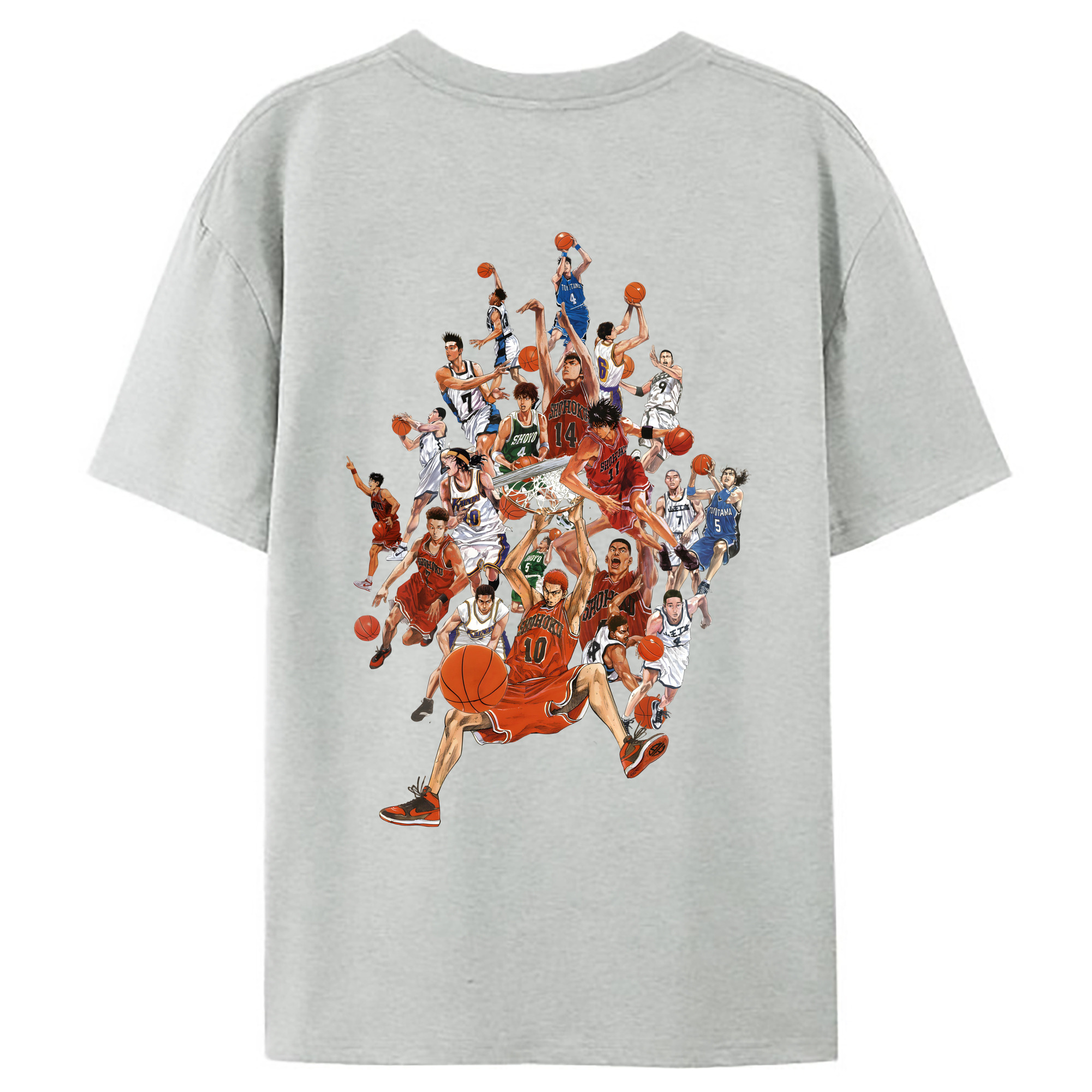 （画像用） SLAM DUNK／スラムダンク レディース半袖Tシャツ(バックプリント)