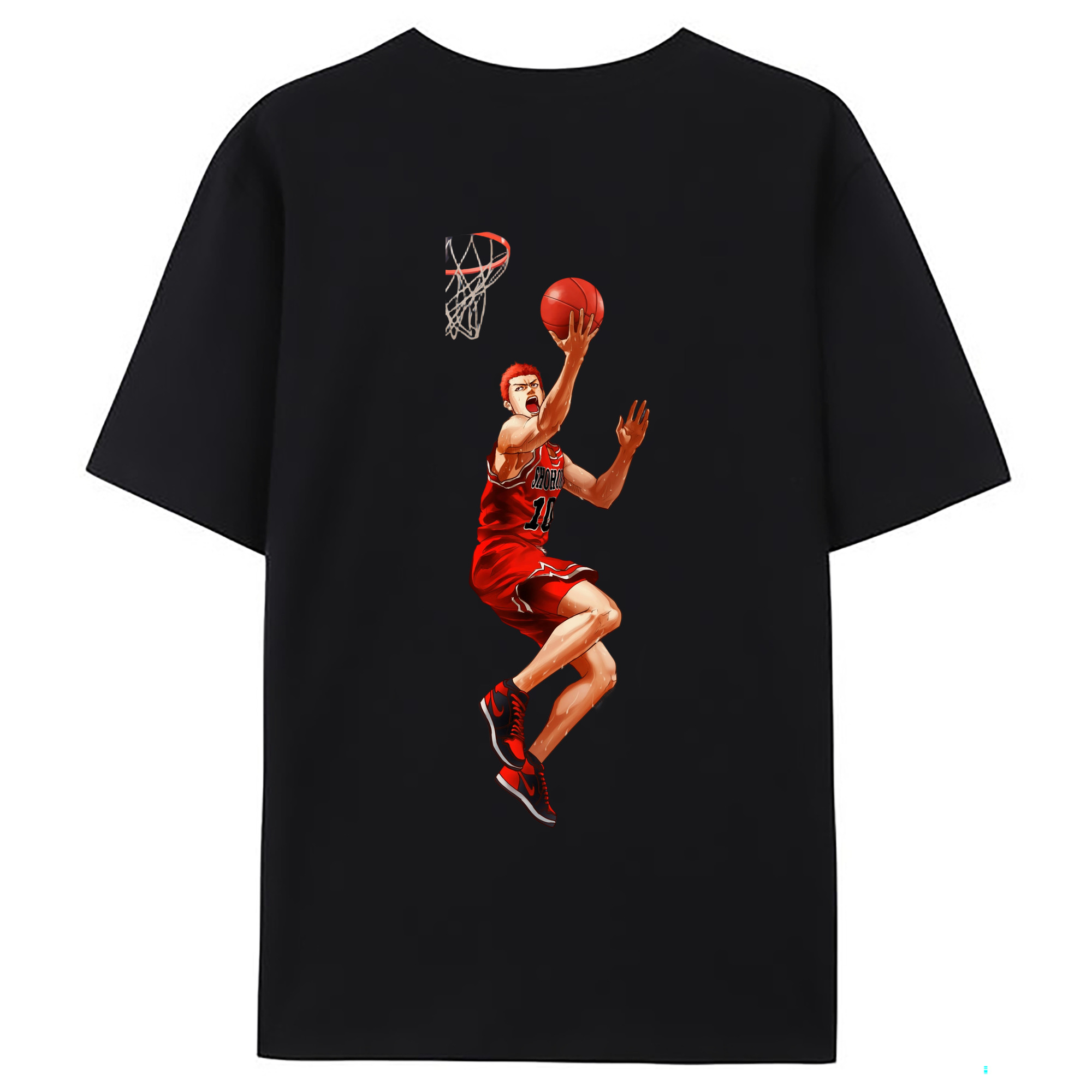 （画像用） SLAM DUNK／スラムダンク レディース半袖Tシャツ(バックプリント)