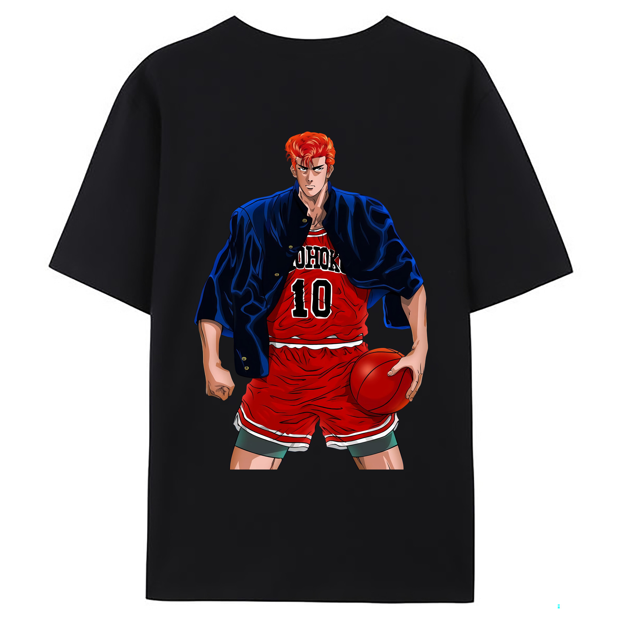 （画像用） SLAM DUNK／スラムダンク レディース半袖Tシャツ(バックプリント)