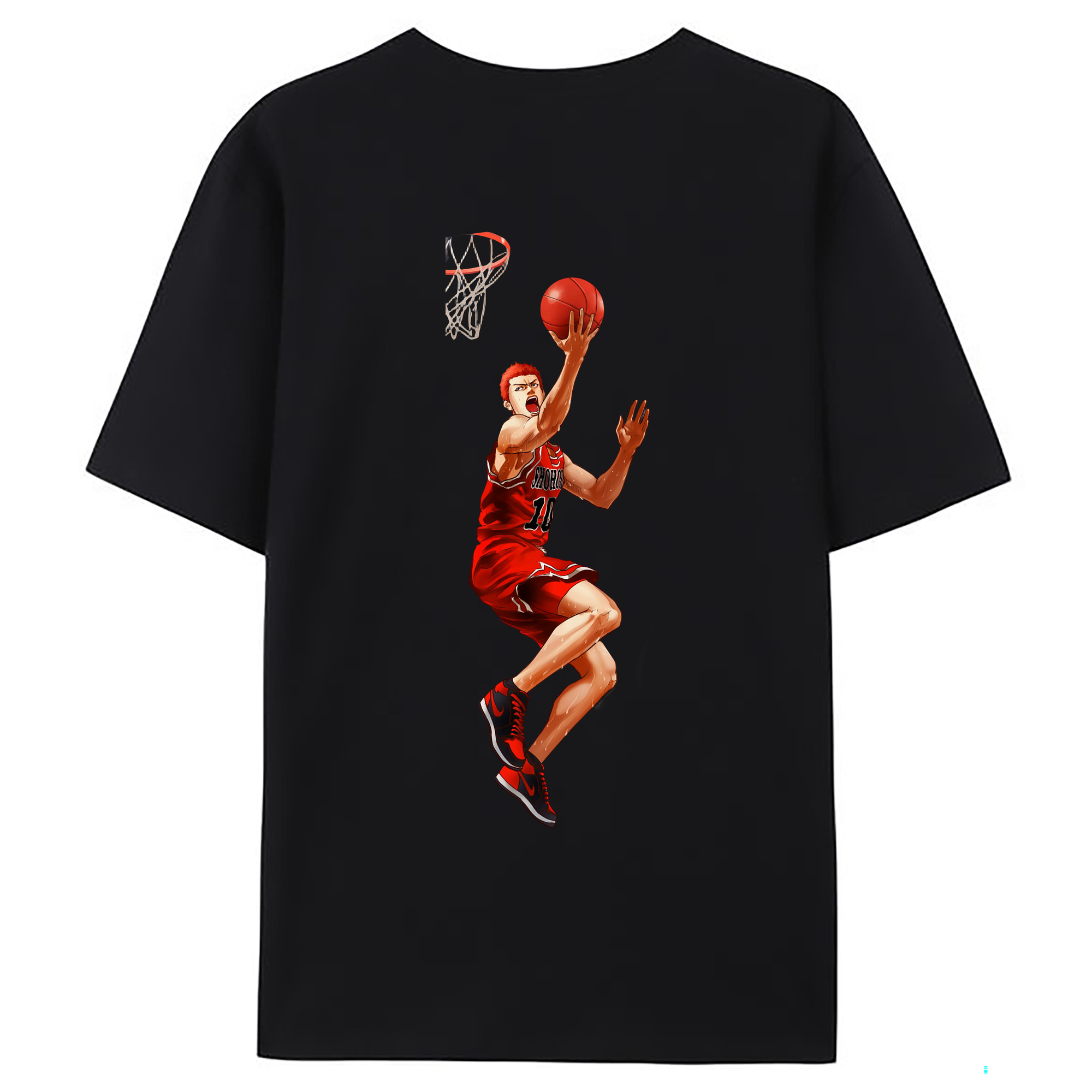 （画像用） SLAM DUNK／スラムダンク レディース半袖Tシャツ(バックプリント)
