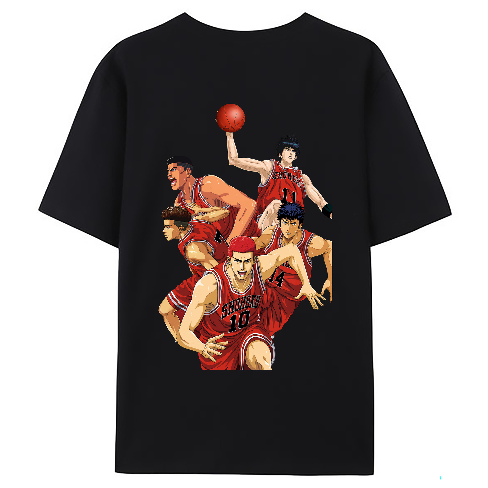 （画像用） SLAM DUNK／スラムダンク レディース半袖Tシャツ(バックプリント)