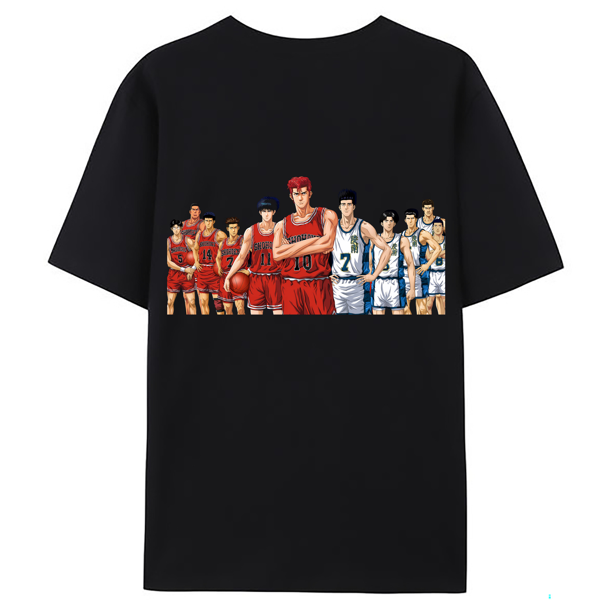 （画像用） SLAM DUNK／スラムダンク レディース半袖Tシャツ(バックプリント)