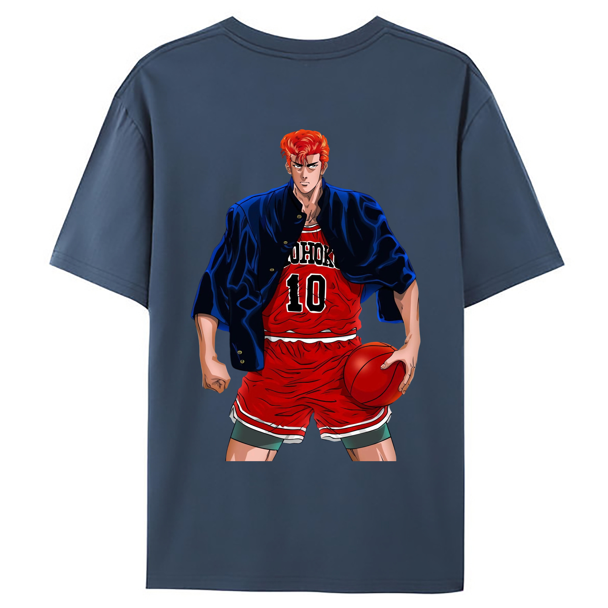 （画像用） SLAM DUNK／スラムダンク レディース半袖Tシャツ(バックプリント)