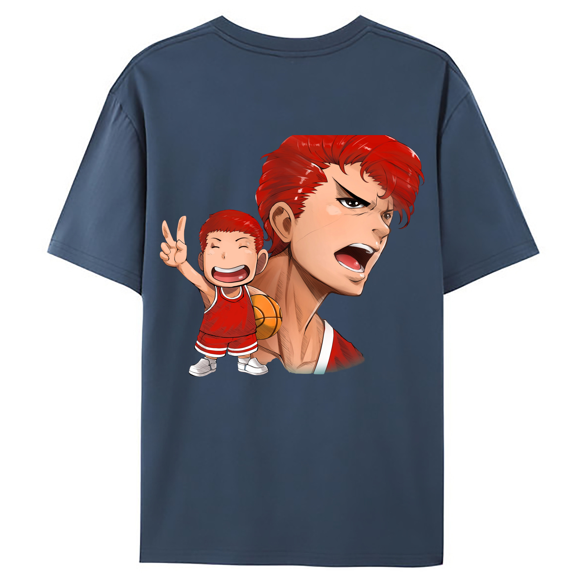 （画像用） SLAM DUNK／スラムダンク レディース半袖Tシャツ(バックプリント)