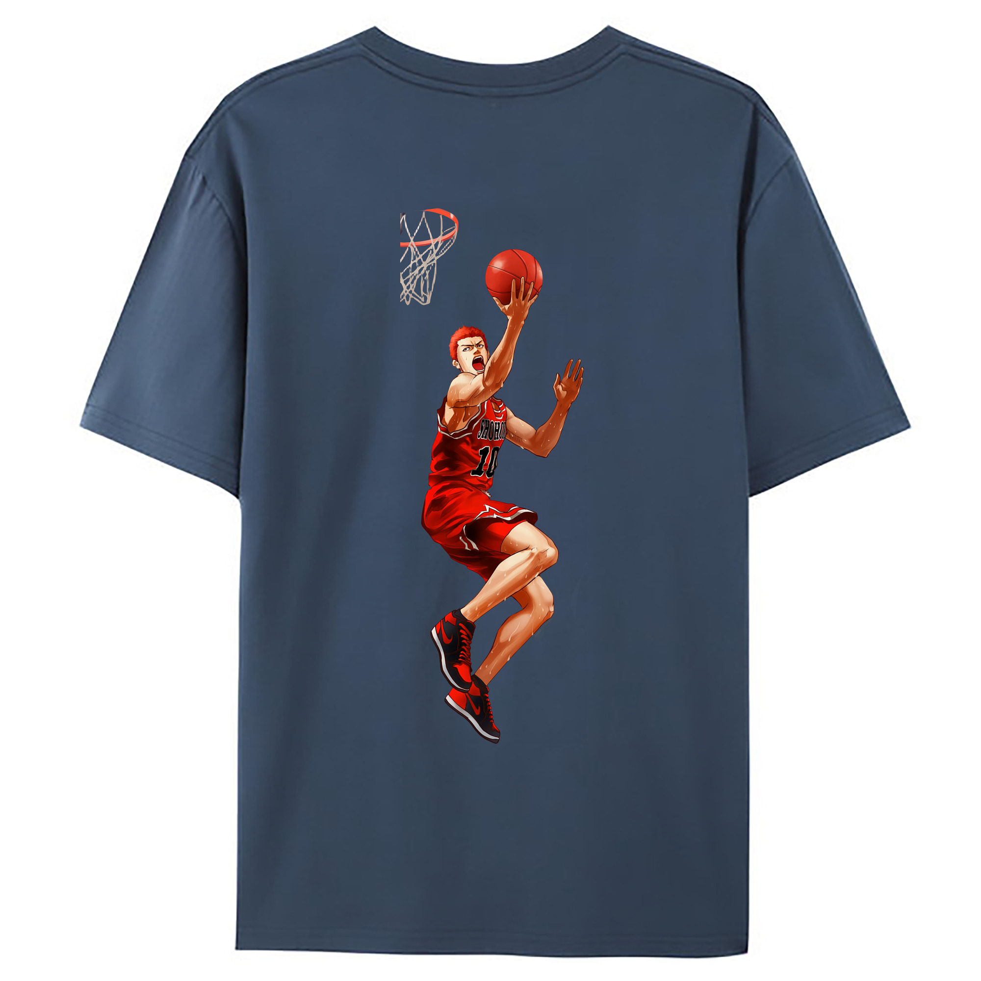 （画像用） SLAM DUNK／スラムダンク レディース半袖Tシャツ(バックプリント)
