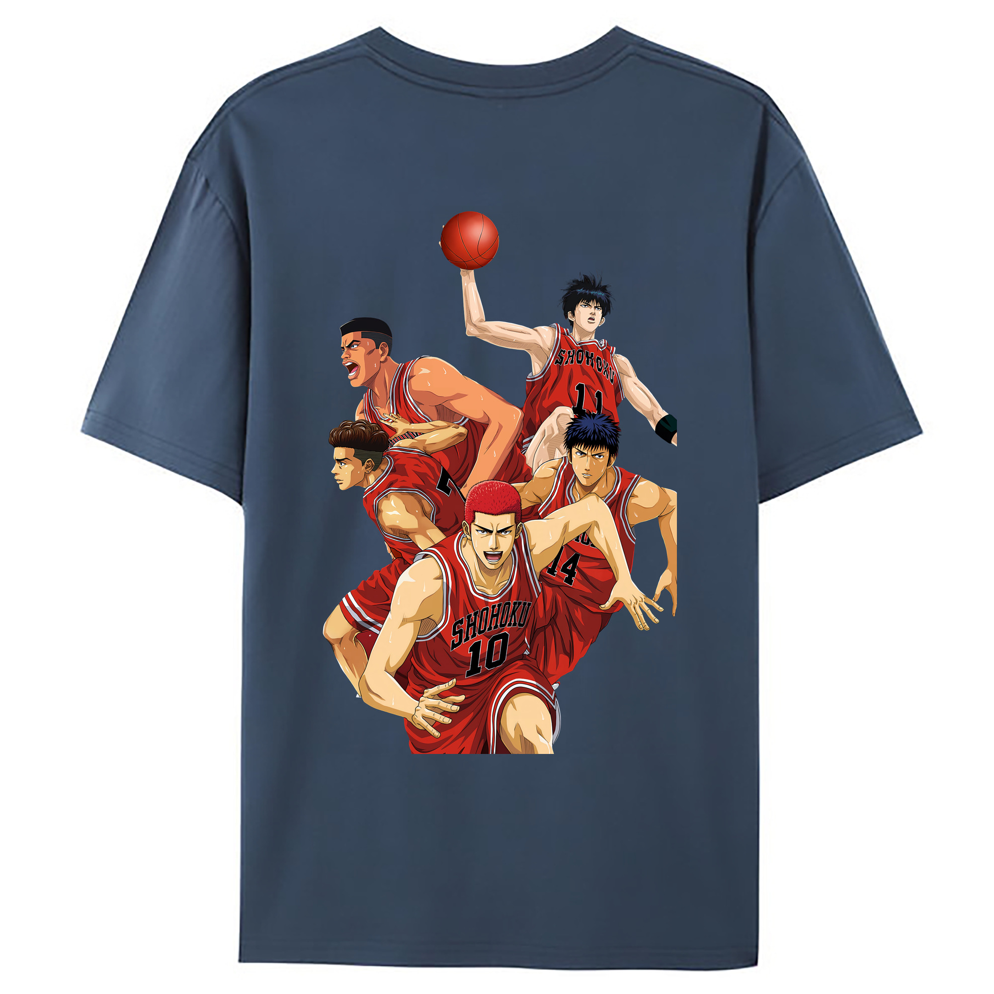 （画像用） SLAM DUNK／スラムダンク レディース半袖Tシャツ(バックプリント)