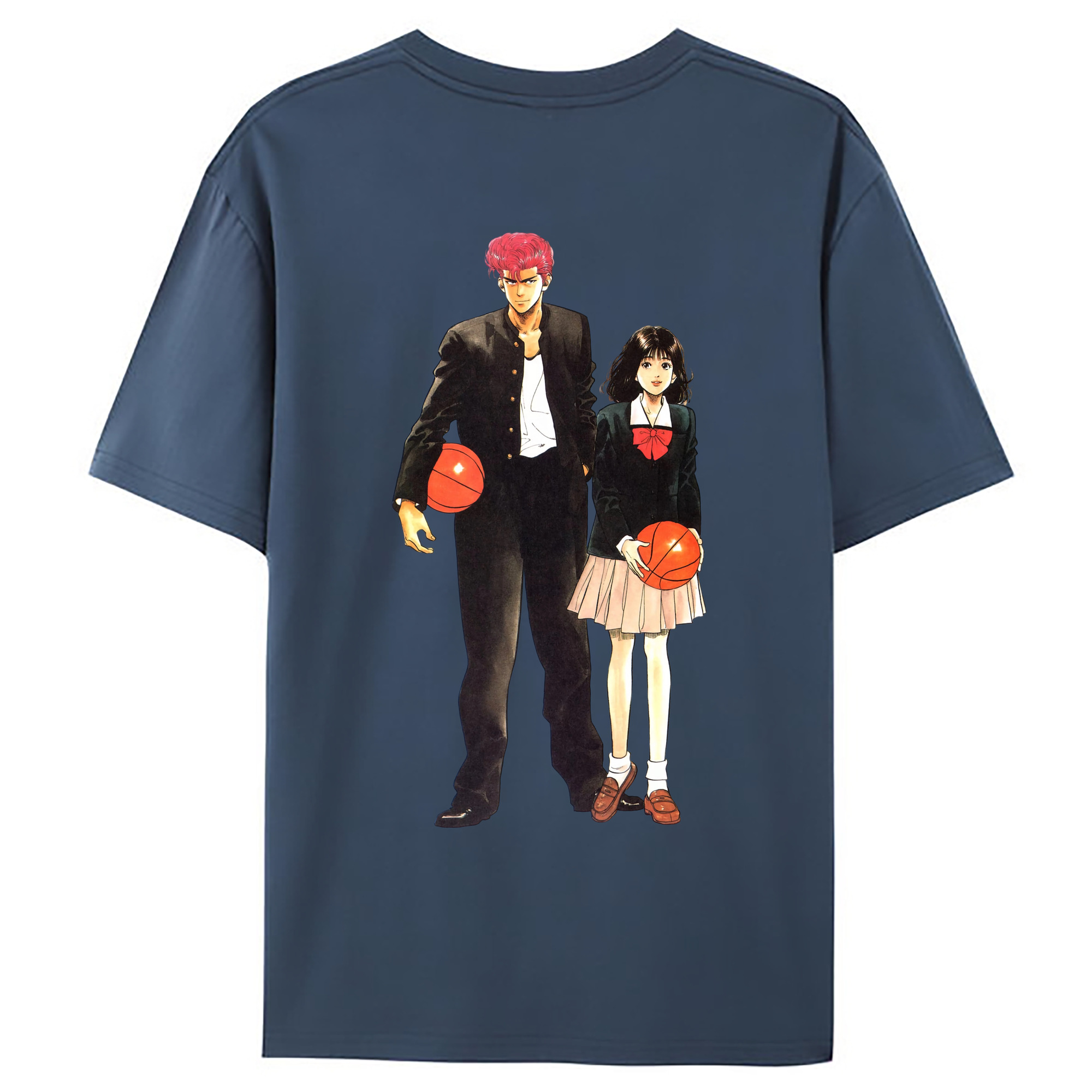 （画像用） SLAM DUNK／スラムダンク レディース半袖Tシャツ(バックプリント)