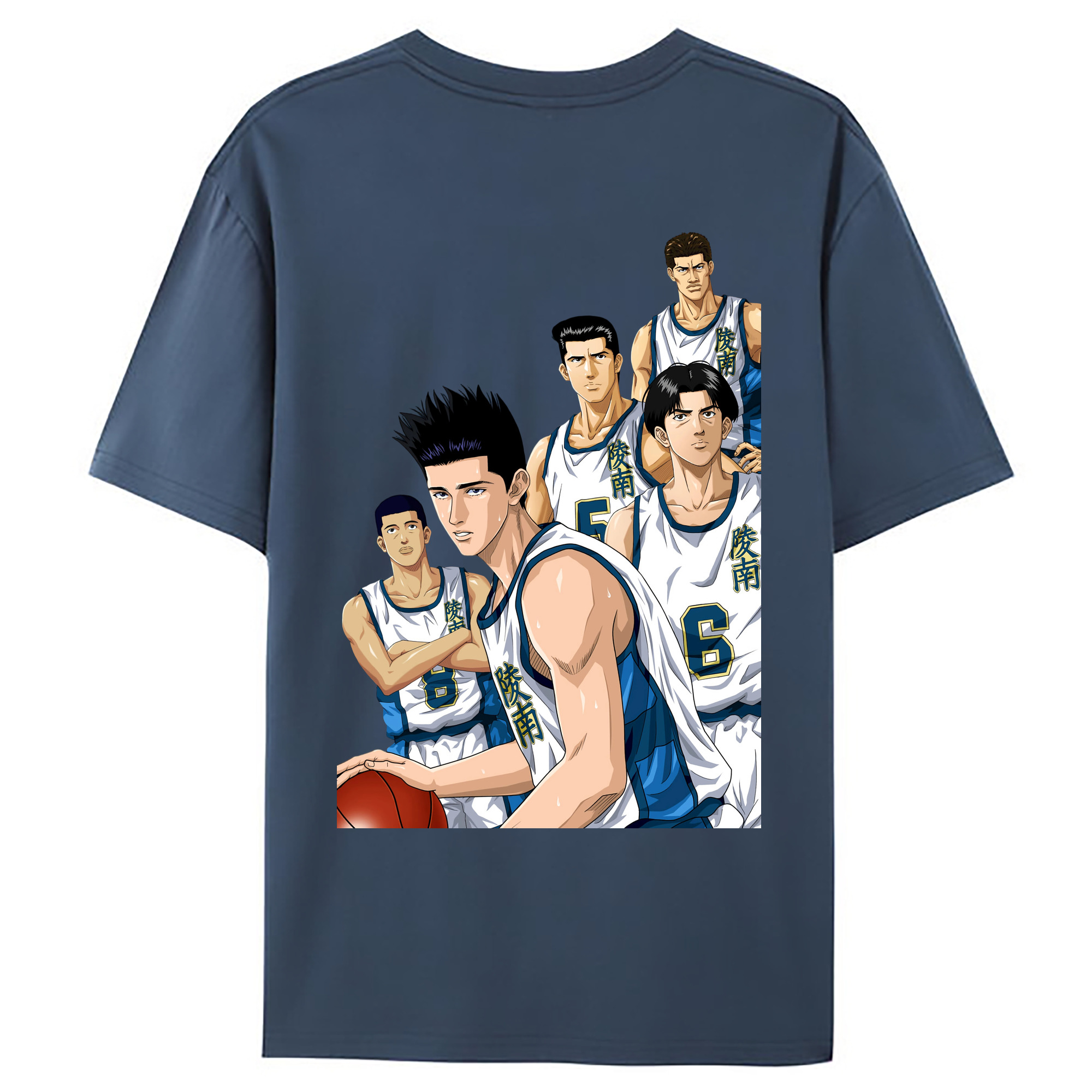 （画像用） SLAM DUNK／スラムダンク レディース半袖Tシャツ(バックプリント)