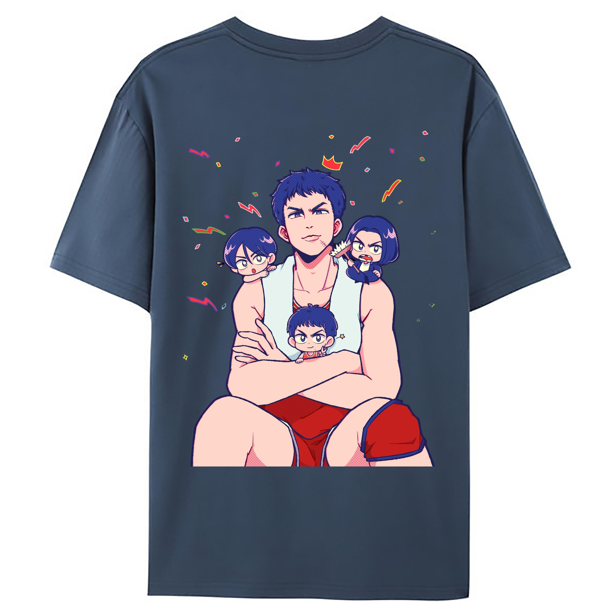 （画像用） SLAM DUNK／スラムダンク レディース半袖Tシャツ(バックプリント)