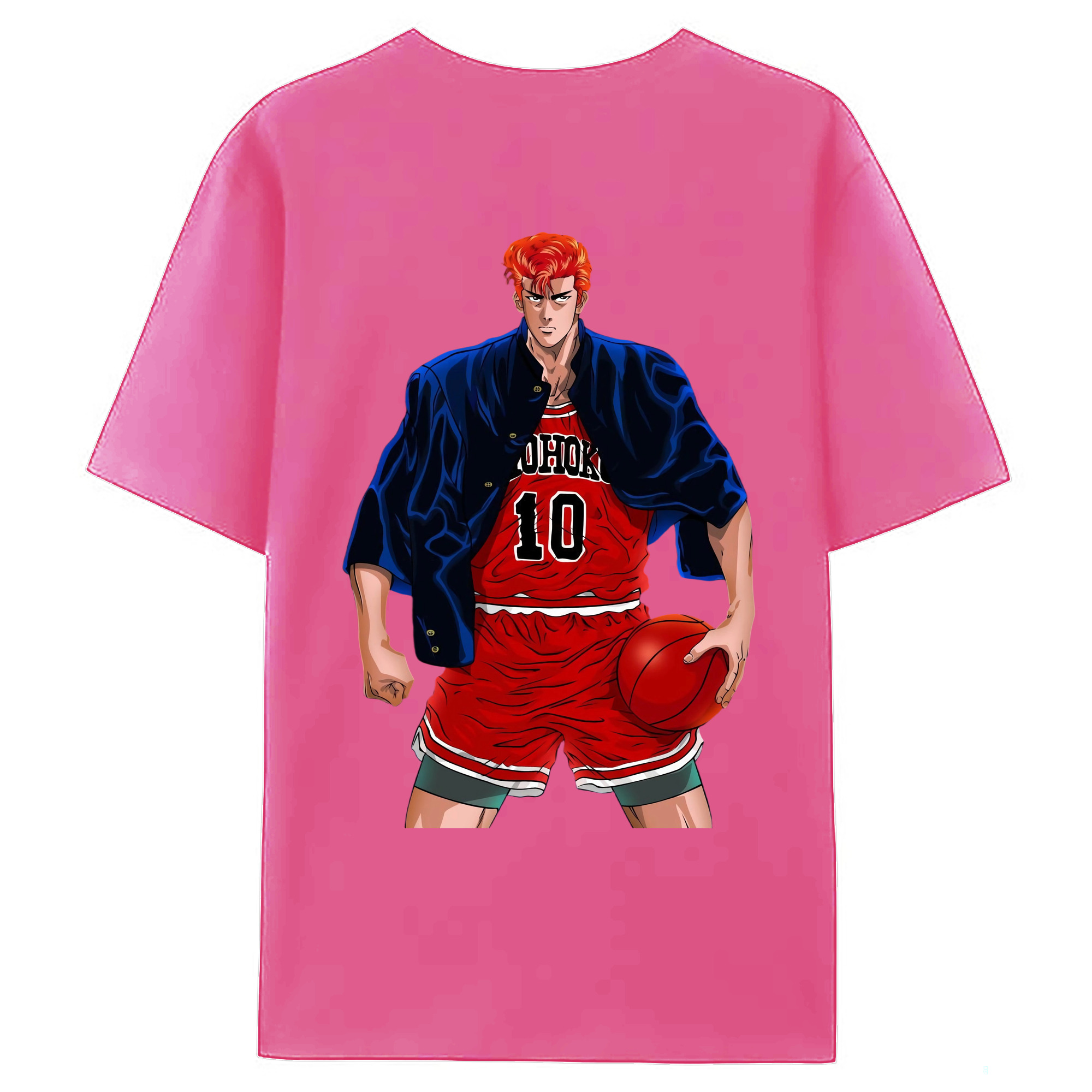 （画像用） SLAM DUNK／スラムダンク レディース半袖Tシャツ(バックプリント)