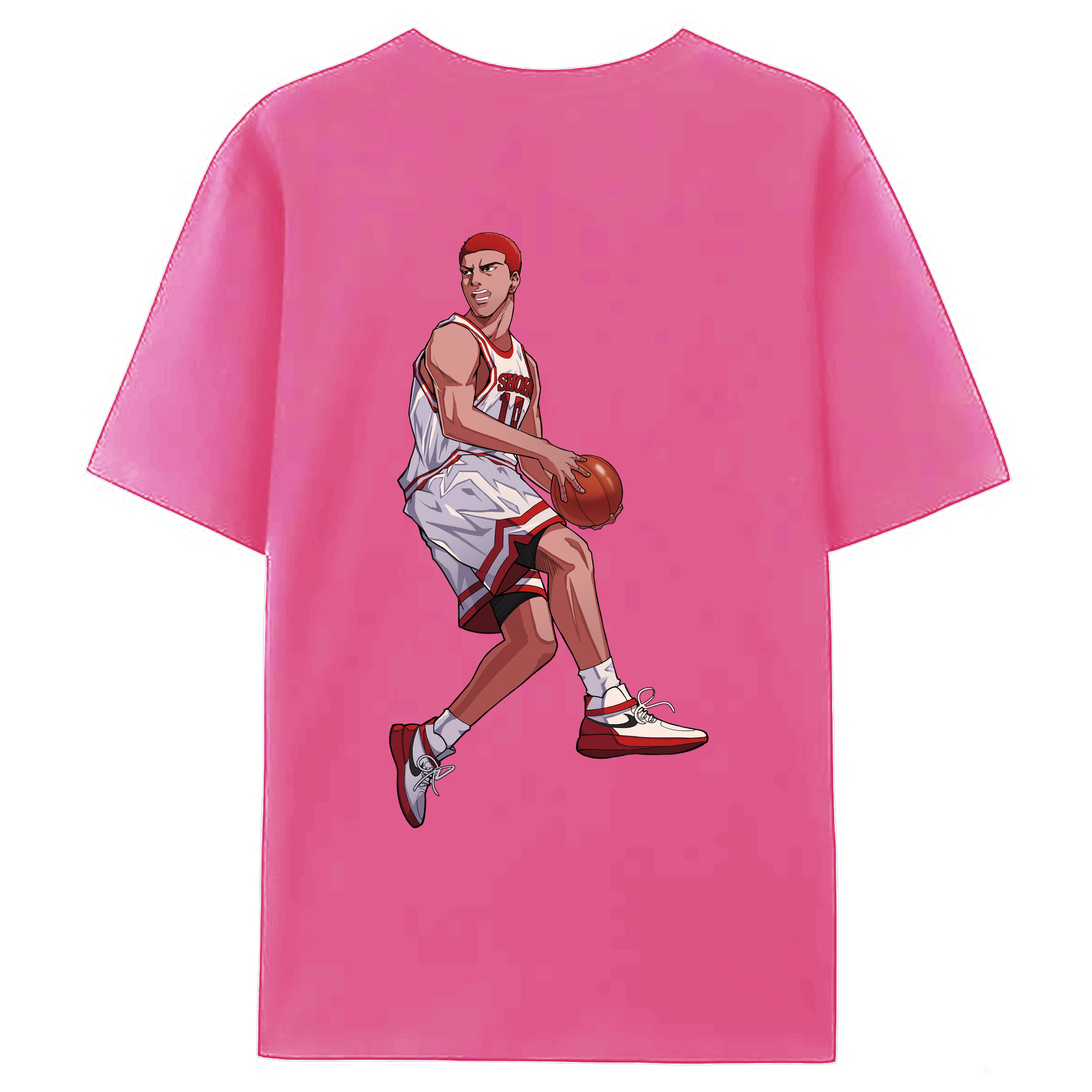 （画像用） SLAM DUNK／スラムダンク レディース半袖Tシャツ(バックプリント)