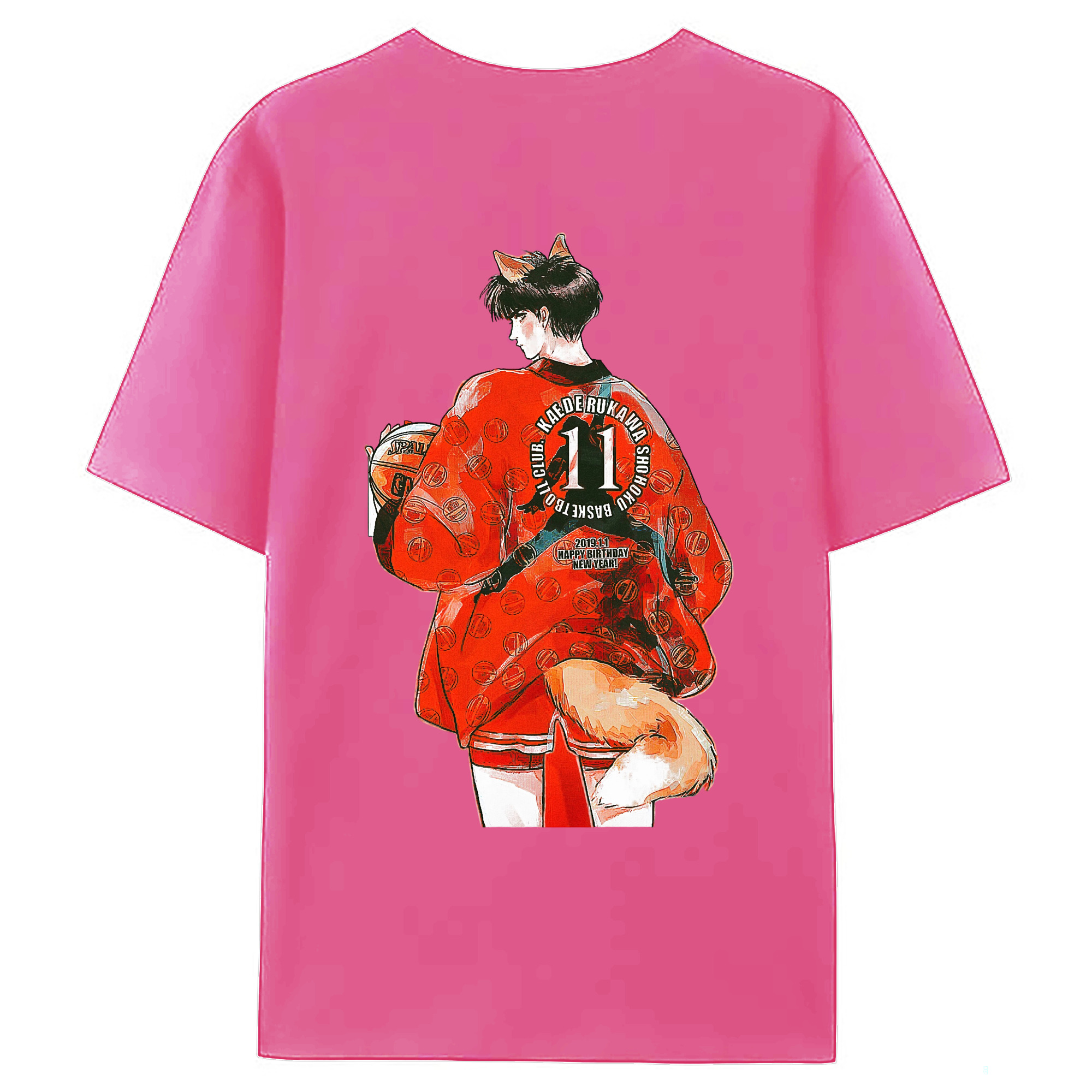 （画像用） SLAM DUNK／スラムダンク レディース半袖Tシャツ(バックプリント)