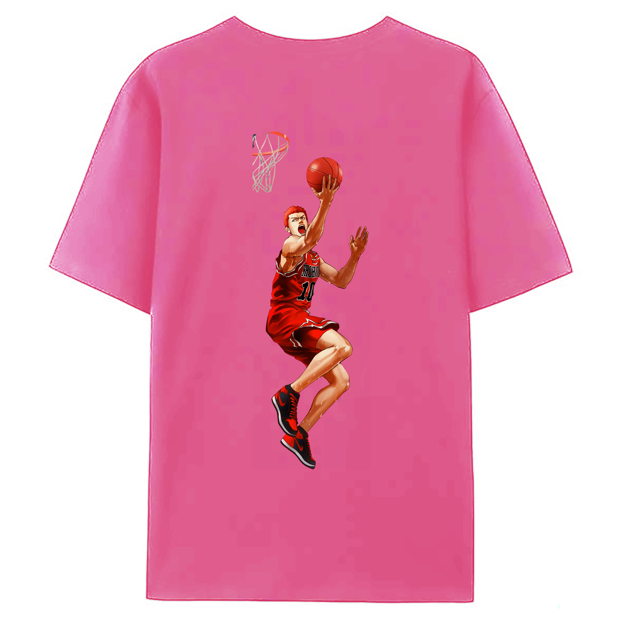（画像用） SLAM DUNK／スラムダンク レディース半袖Tシャツ(バックプリント)