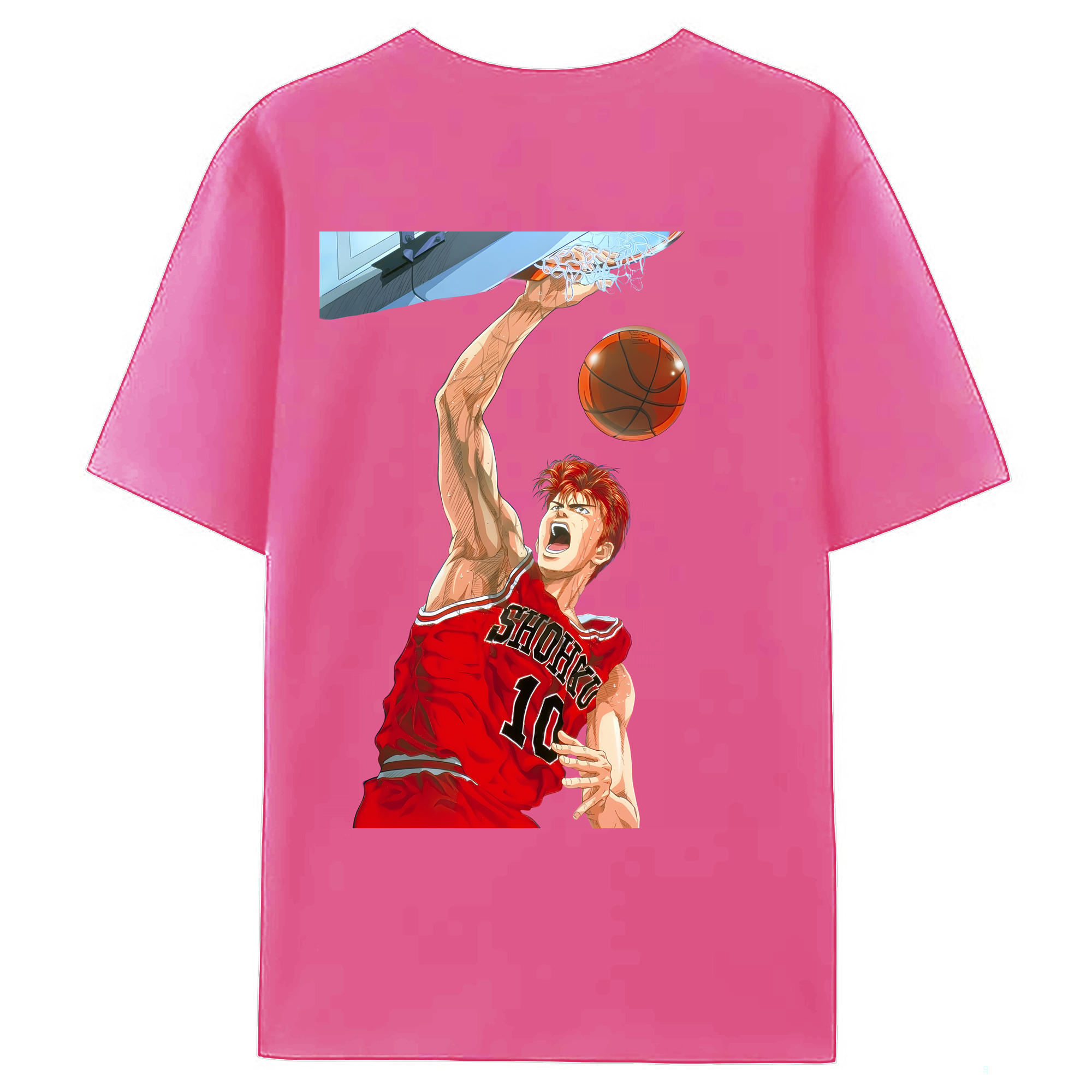 （画像用） SLAM DUNK／スラムダンク レディース半袖Tシャツ(バックプリント)
