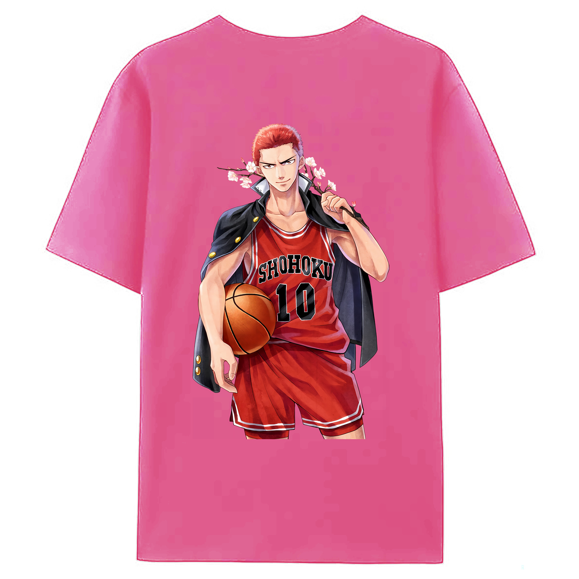 （画像用） SLAM DUNK／スラムダンク レディース半袖Tシャツ(バックプリント)