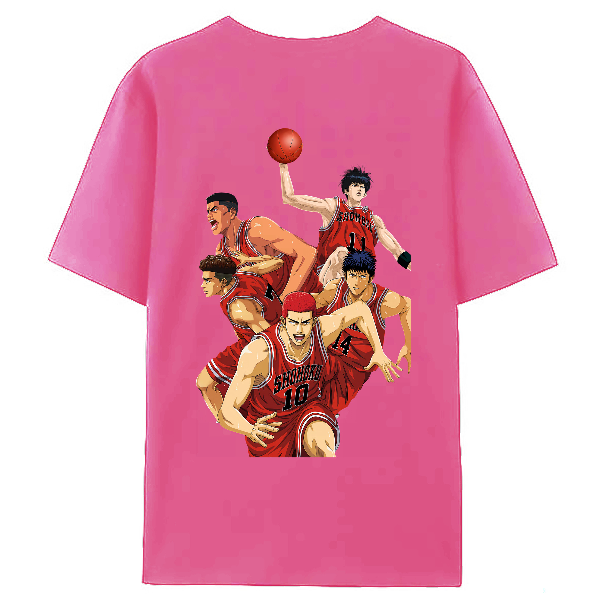 （画像用） SLAM DUNK／スラムダンク レディース半袖Tシャツ(バックプリント)