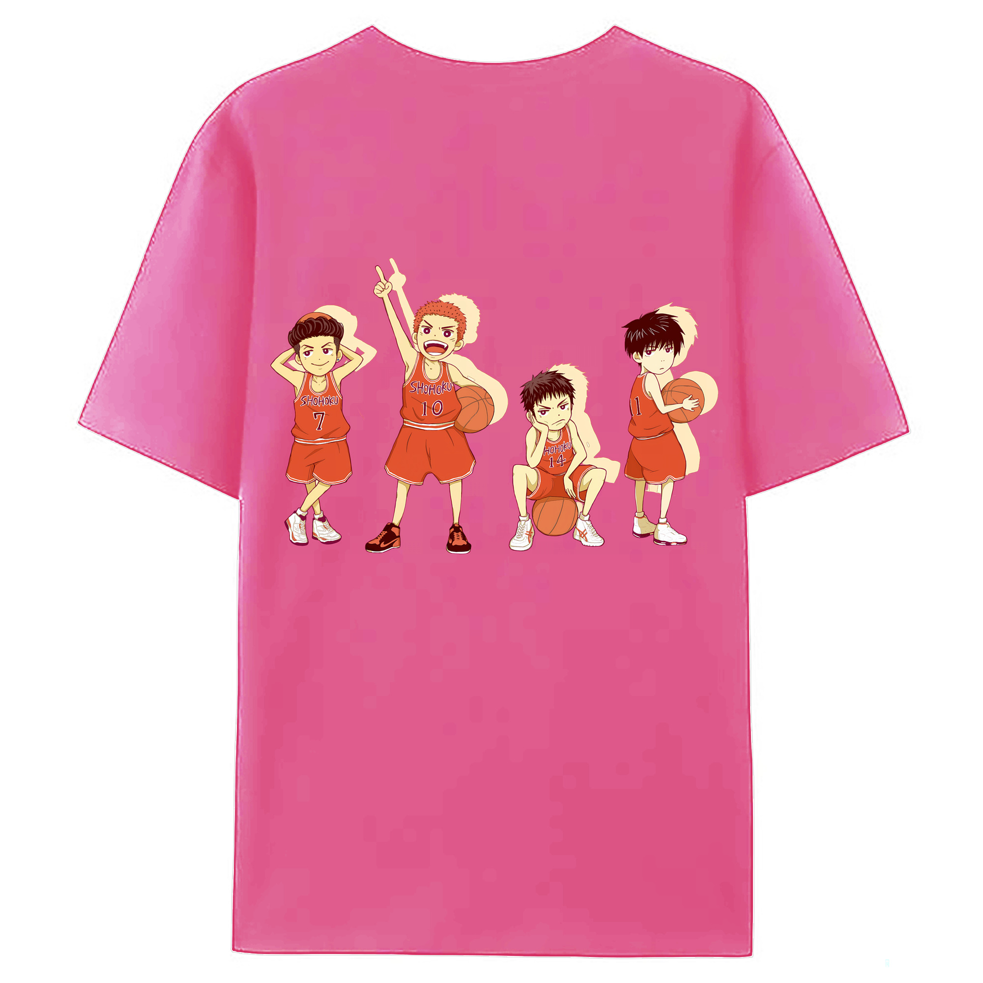 （画像用） SLAM DUNK／スラムダンク レディース半袖Tシャツ(バックプリント)