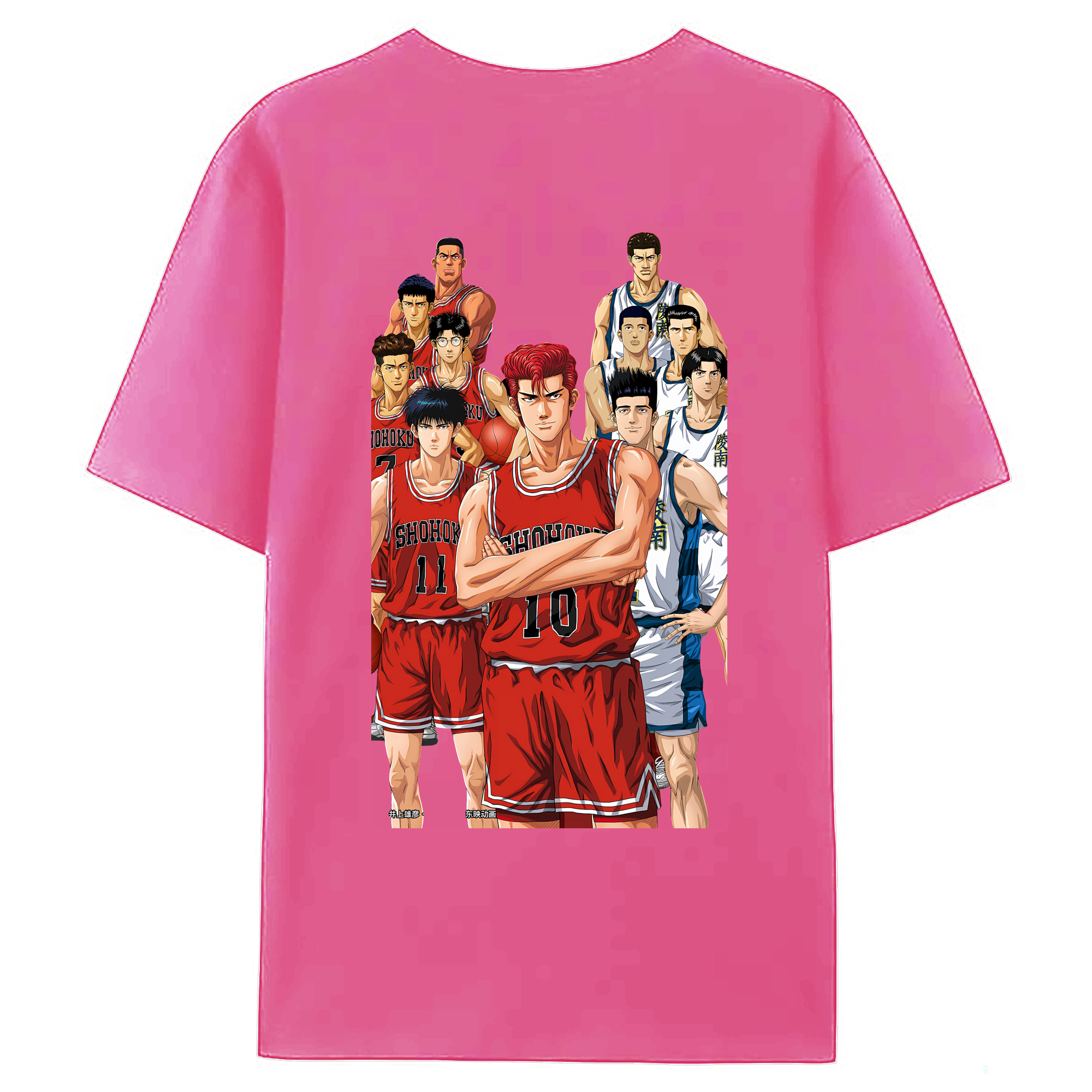 （画像用） SLAM DUNK／スラムダンク レディース半袖Tシャツ(バックプリント)
