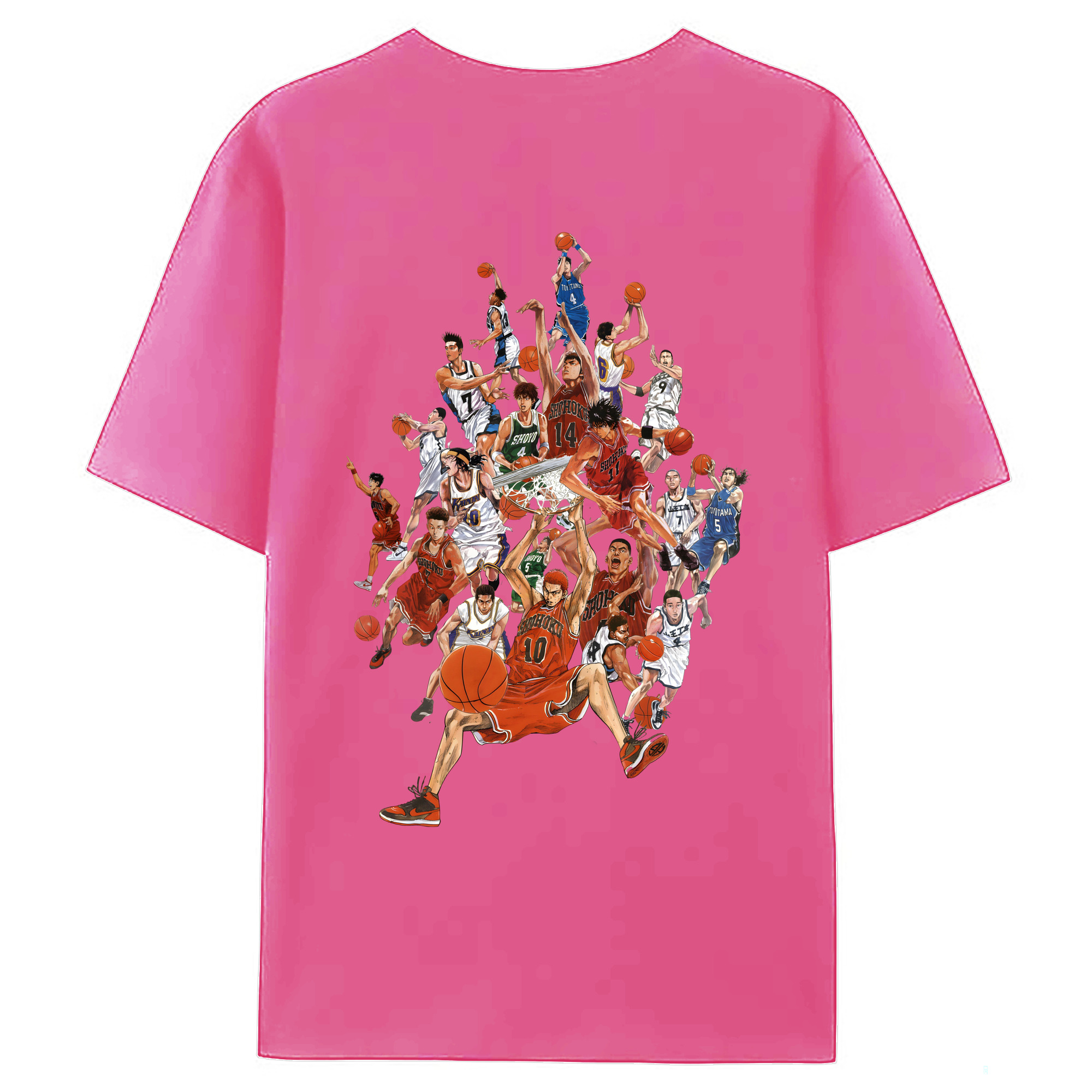 （画像用） SLAM DUNK／スラムダンク レディース半袖Tシャツ(バックプリント)