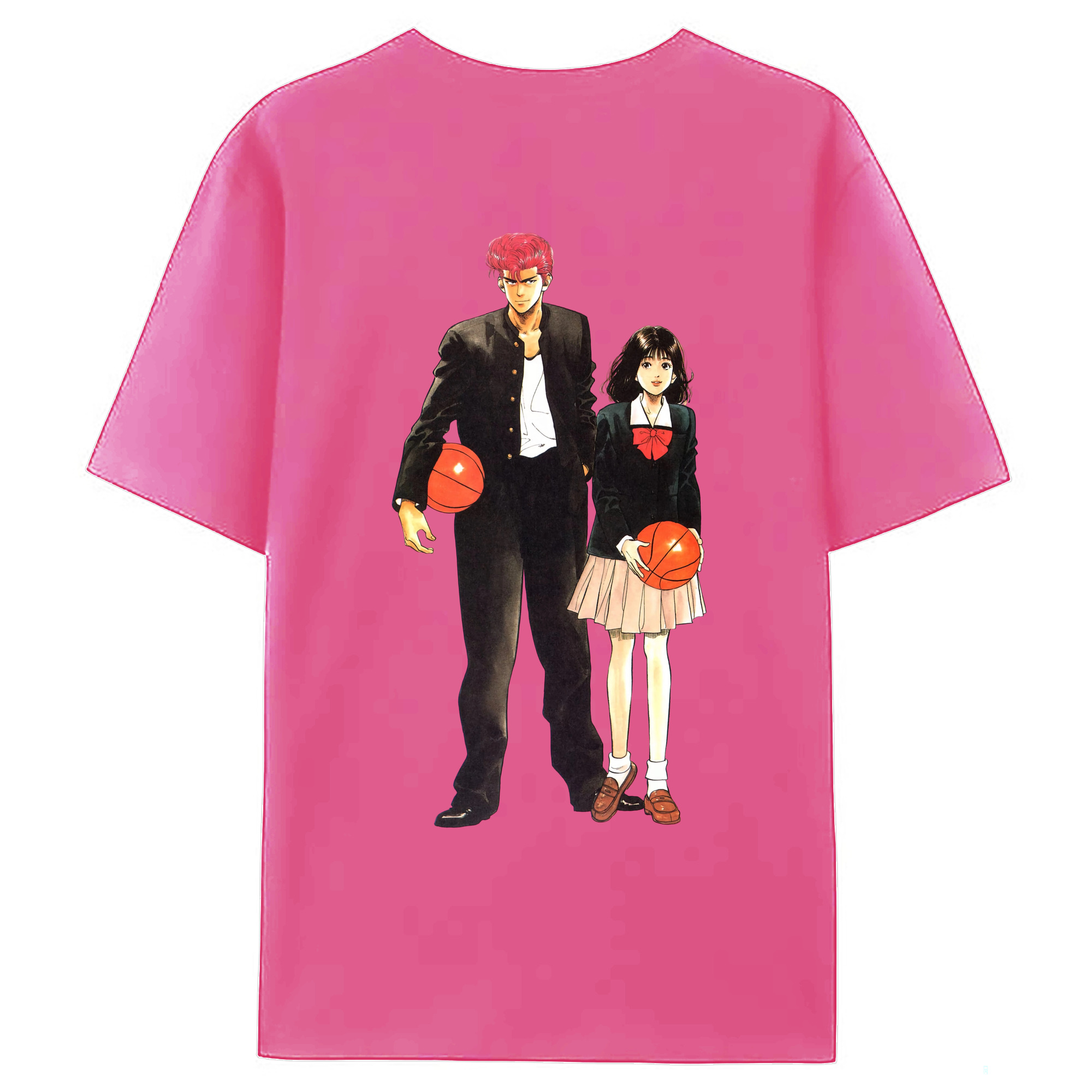 （画像用） SLAM DUNK／スラムダンク レディース半袖Tシャツ(バックプリント)