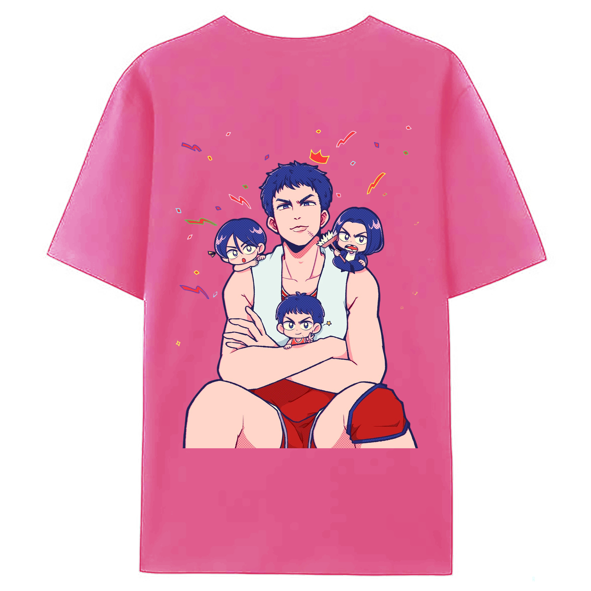 （画像用） SLAM DUNK／スラムダンク レディース半袖Tシャツ(バックプリント)