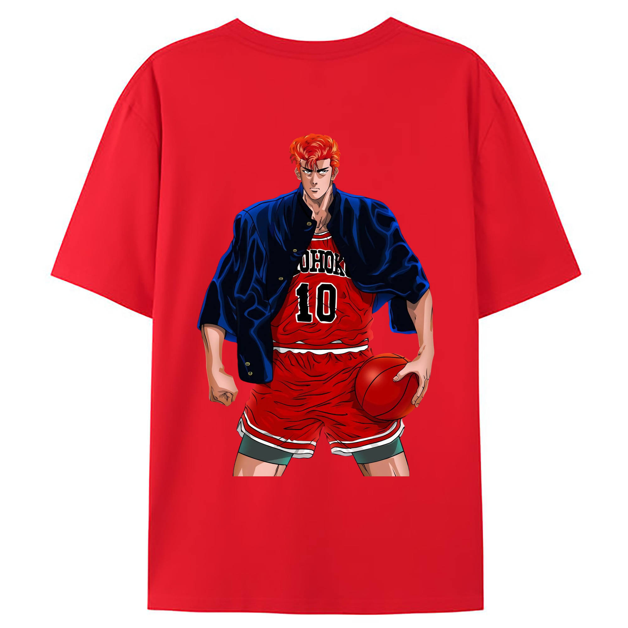 （画像用） SLAM DUNK／スラムダンク レディース半袖Tシャツ(バックプリント)