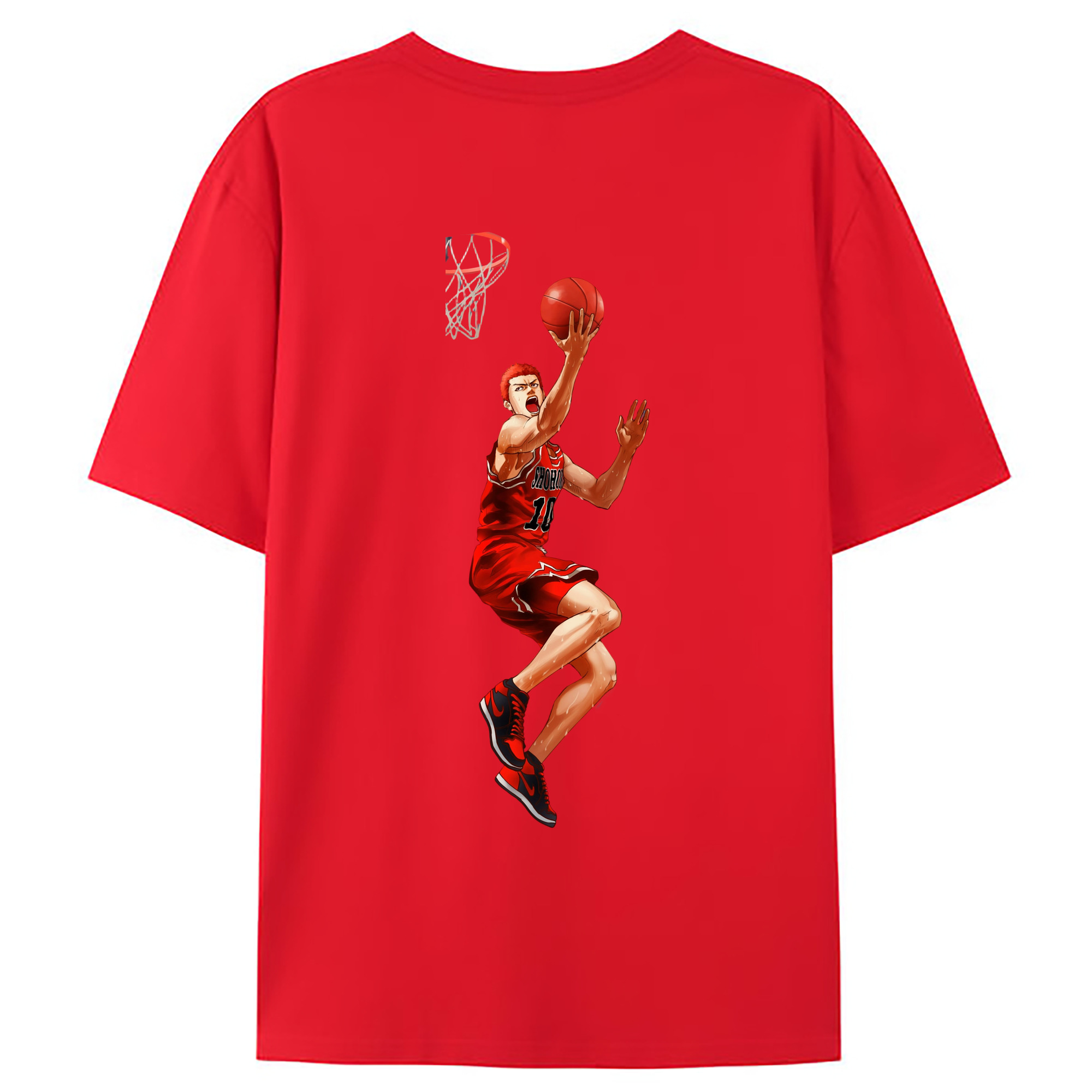 （画像用） SLAM DUNK／スラムダンク レディース半袖Tシャツ(バックプリント)