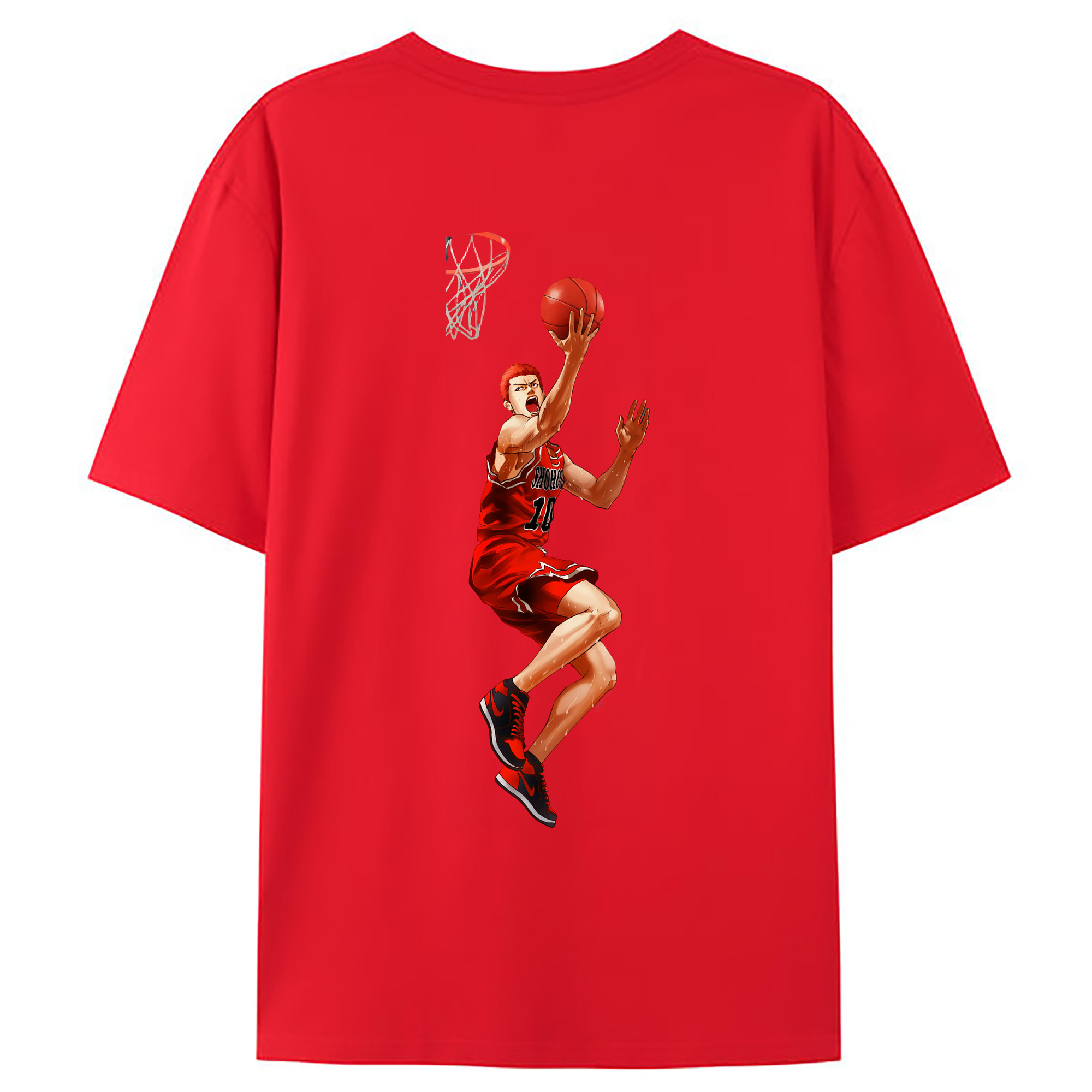（画像用） SLAM DUNK／スラムダンク レディース半袖Tシャツ(バックプリント)