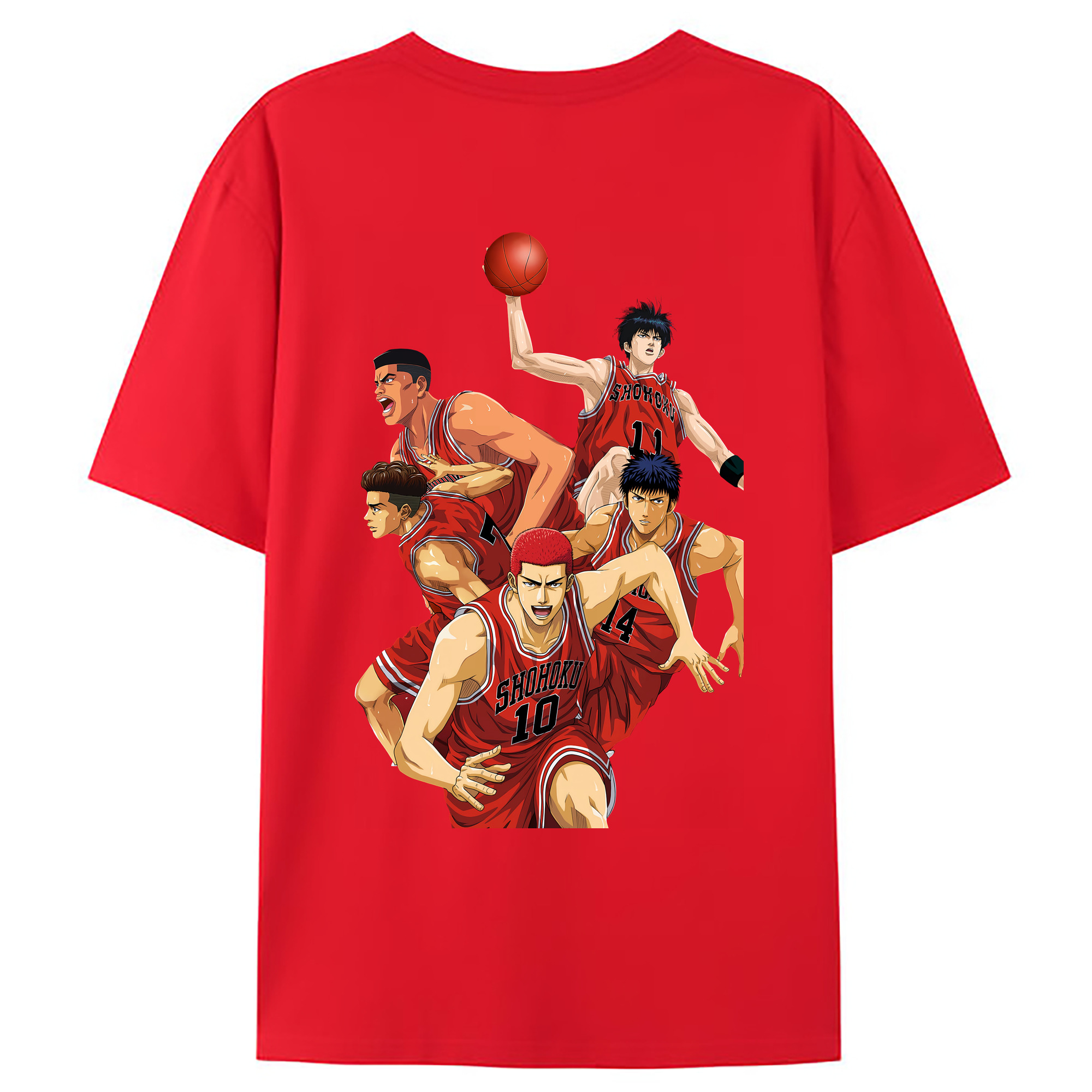 （画像用） SLAM DUNK／スラムダンク レディース半袖Tシャツ(バックプリント)