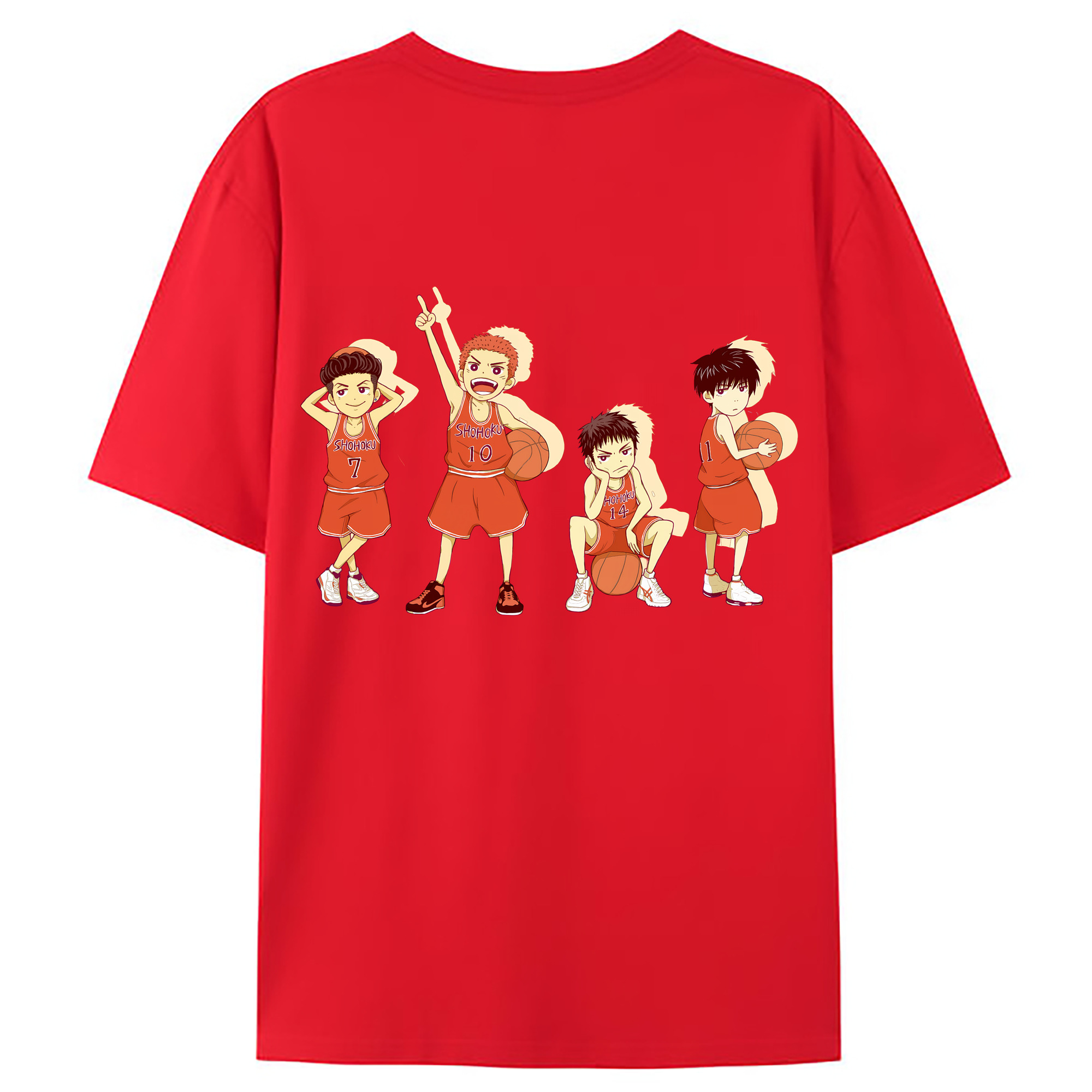 （画像用） SLAM DUNK／スラムダンク レディース半袖Tシャツ(バックプリント)