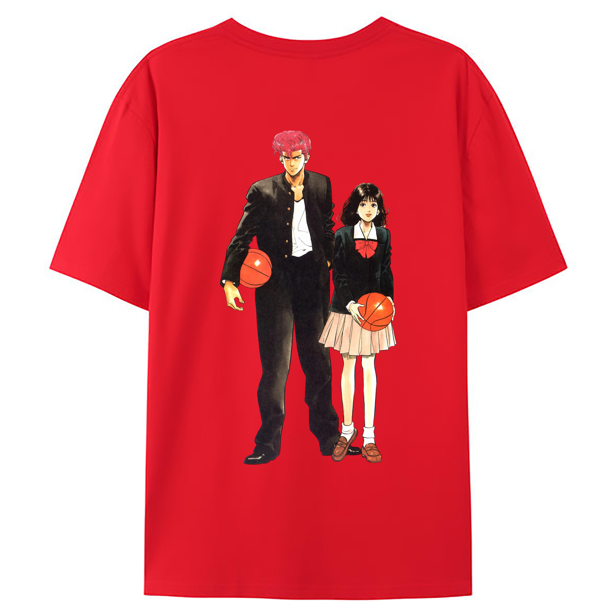 （画像用） SLAM DUNK／スラムダンク レディース半袖Tシャツ(バックプリント)