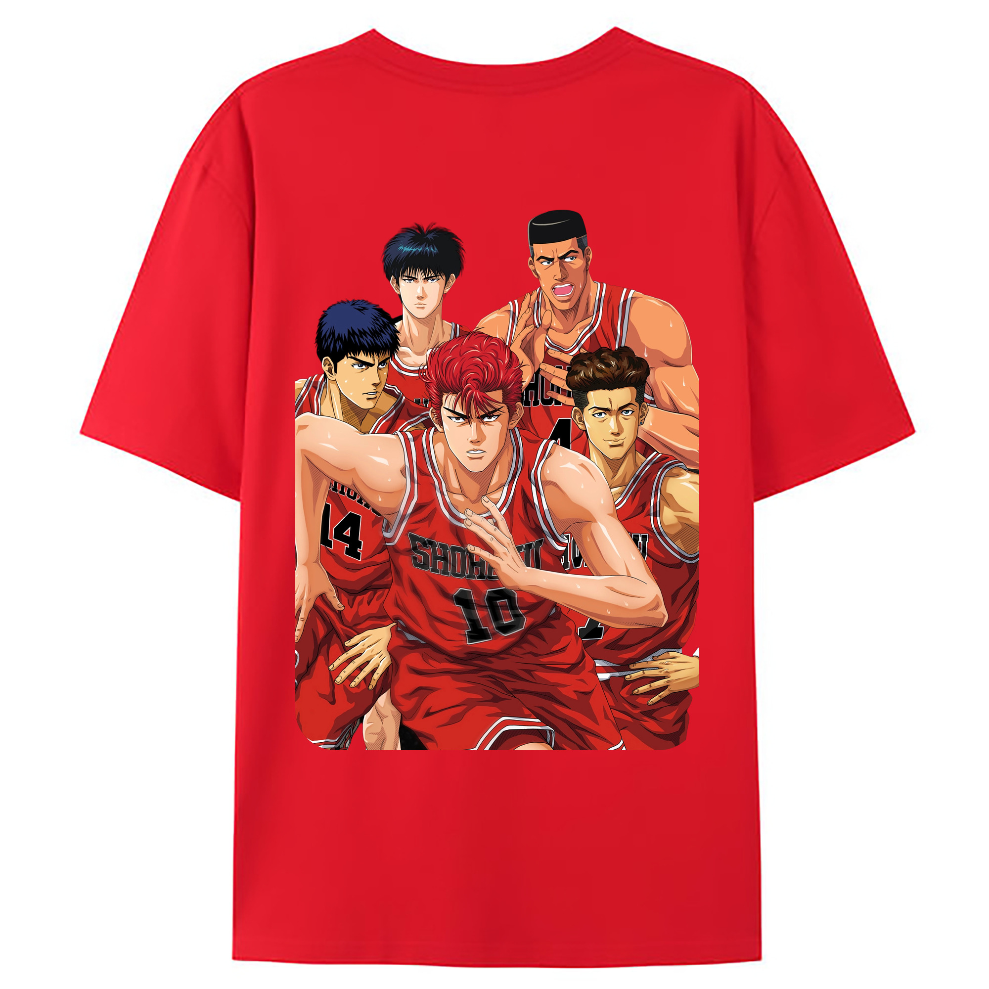 （画像用） SLAM DUNK／スラムダンク レディース半袖Tシャツ(バックプリント)