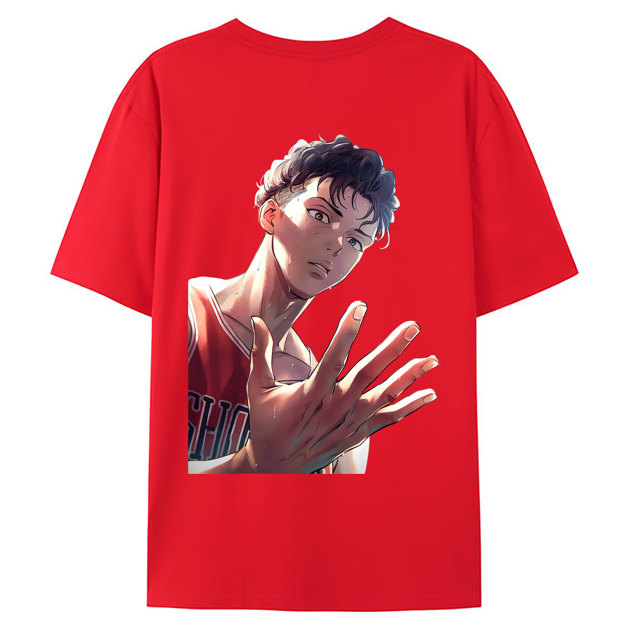 （画像用） SLAM DUNK／スラムダンク レディース半袖Tシャツ(バックプリント)