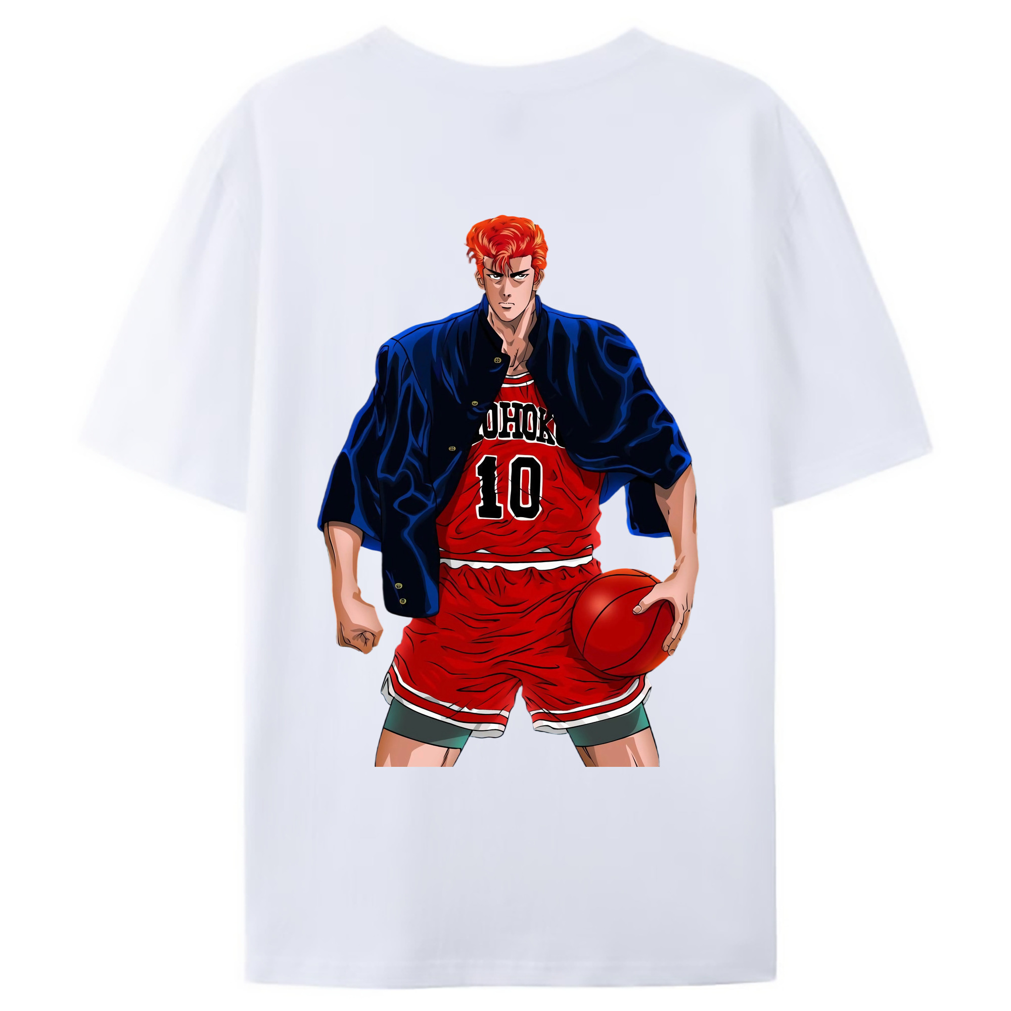 （画像用） SLAM DUNK／スラムダンク レディース半袖Tシャツ(バックプリント)