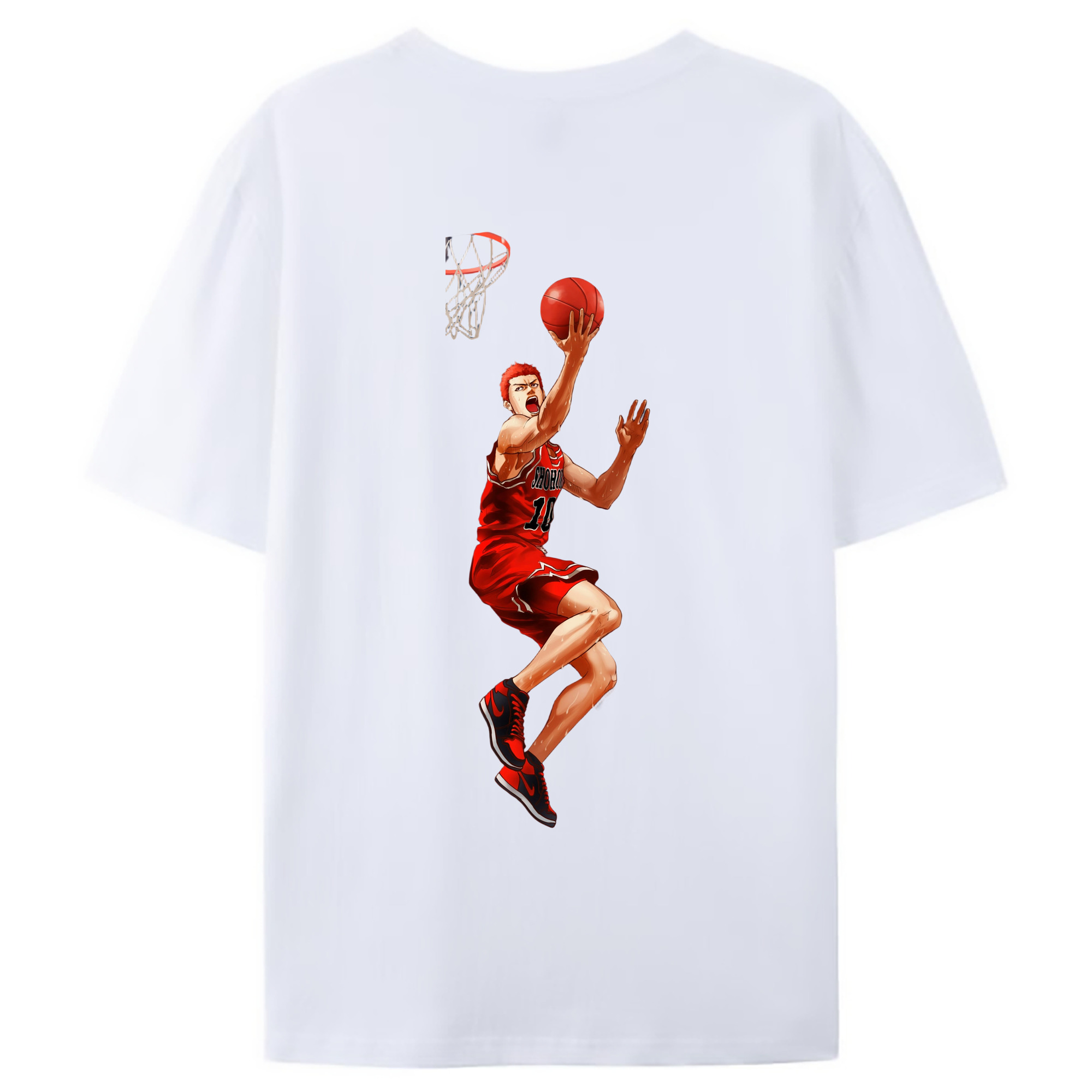 （画像用） SLAM DUNK／スラムダンク レディース半袖Tシャツ(バックプリント)