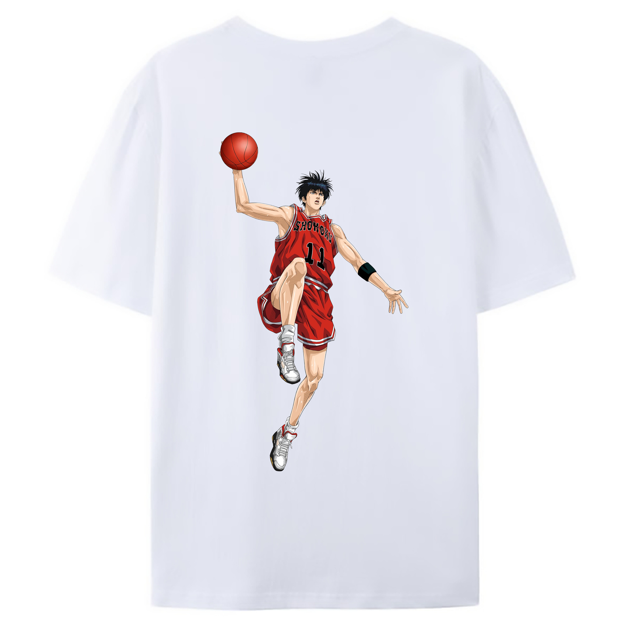 （画像用） SLAM DUNK／スラムダンク レディース半袖Tシャツ(バックプリント)