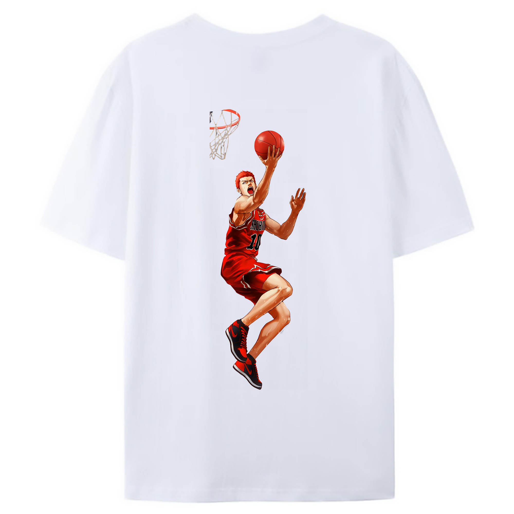 （画像用） SLAM DUNK／スラムダンク レディース半袖Tシャツ(バックプリント)