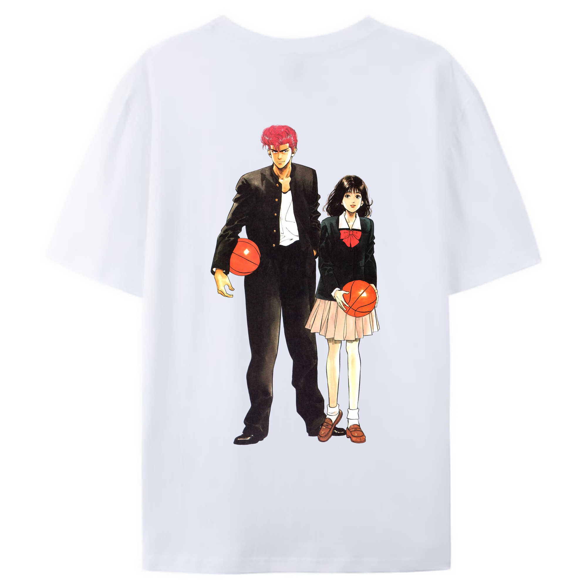 （画像用） SLAM DUNK／スラムダンク レディース半袖Tシャツ(バックプリント)