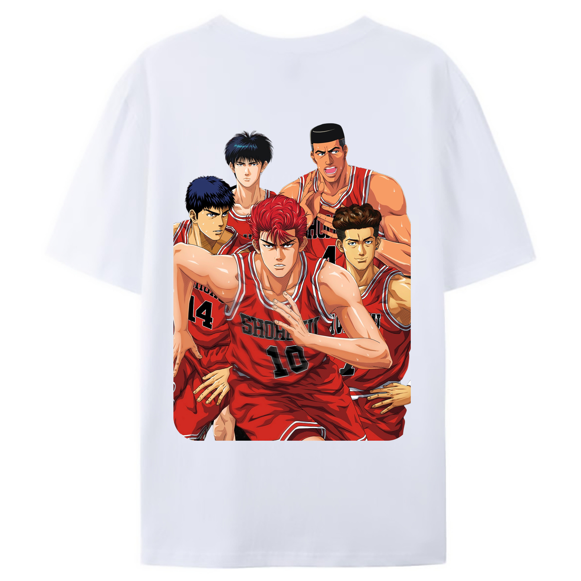 （画像用） SLAM DUNK／スラムダンク レディース半袖Tシャツ(バックプリント)