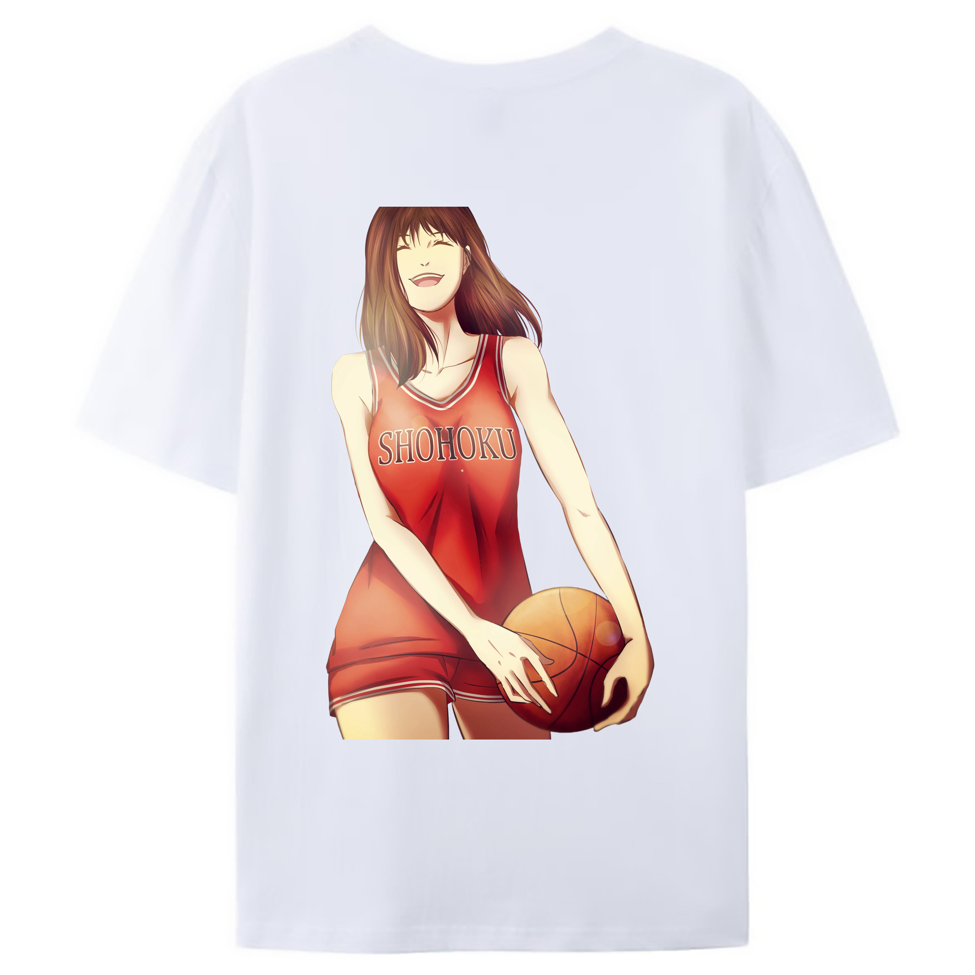 （画像用） SLAM DUNK／スラムダンク レディース半袖Tシャツ(バックプリント)